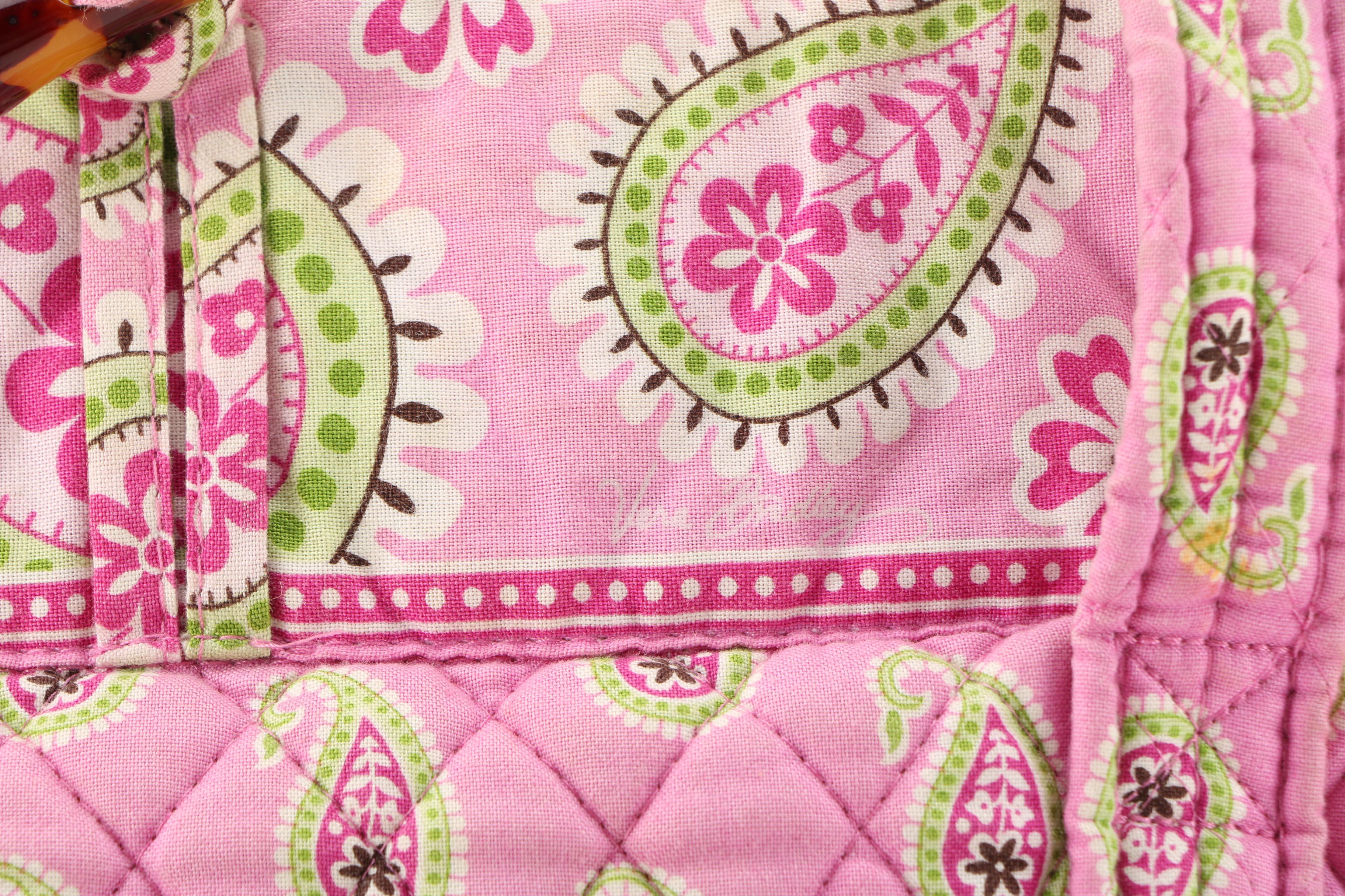 Vera Bradley Purse and Wallet in "Bermuda Pink"