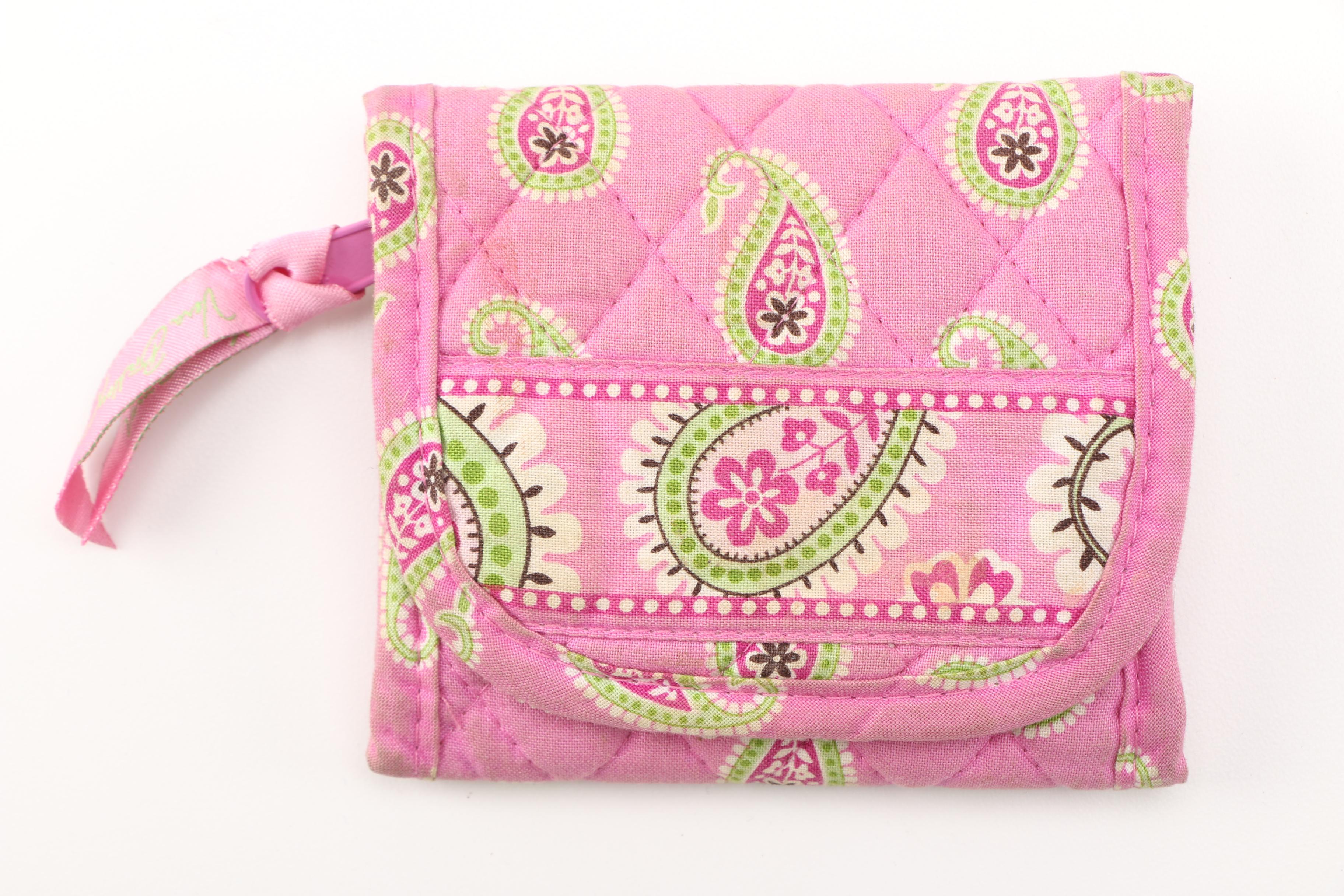 Vera Bradley Purse and Wallet in "Bermuda Pink"
