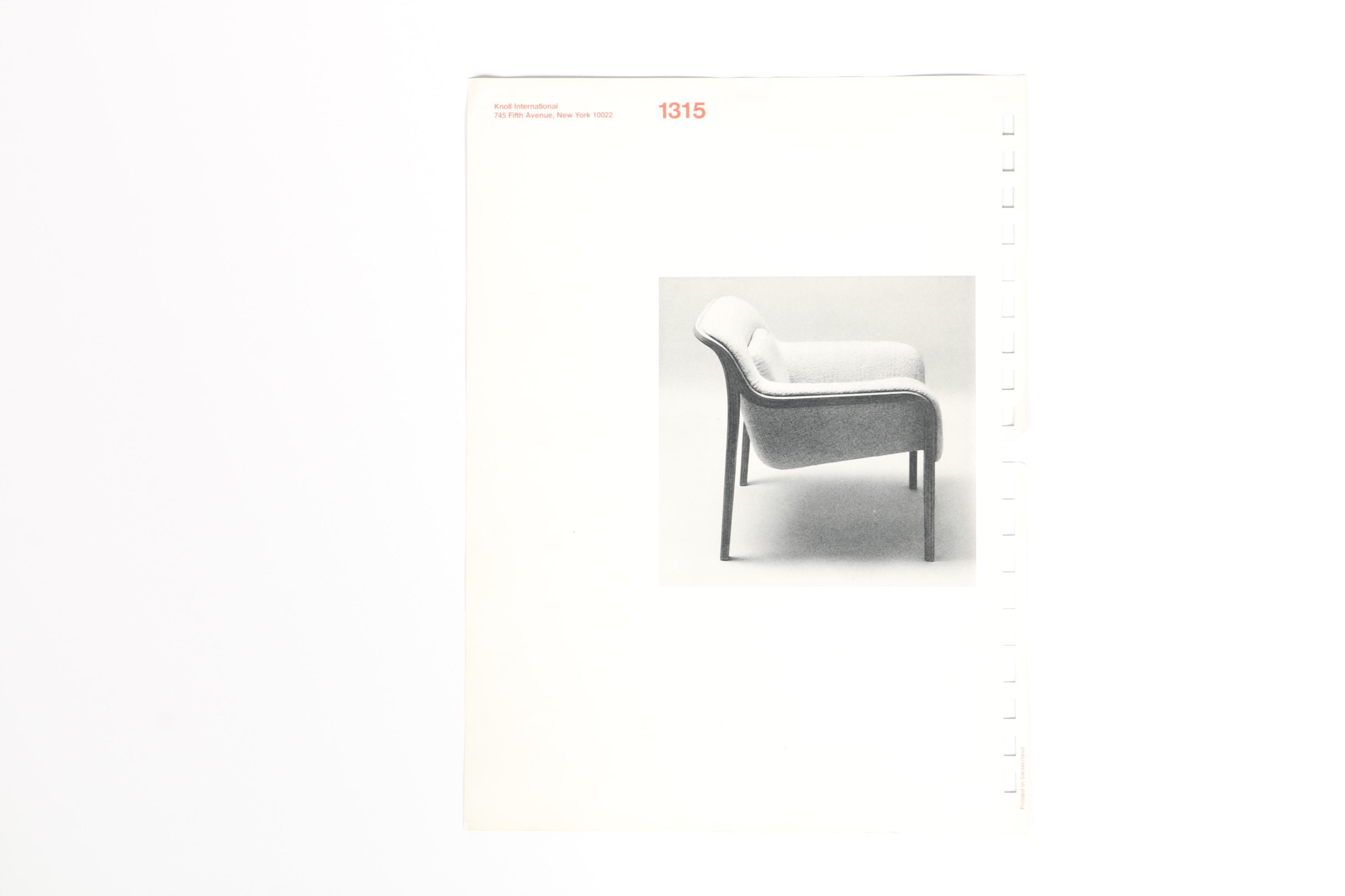 Bill Stephens Mid Century Modern Bentwood Lounge Chair by Knoll