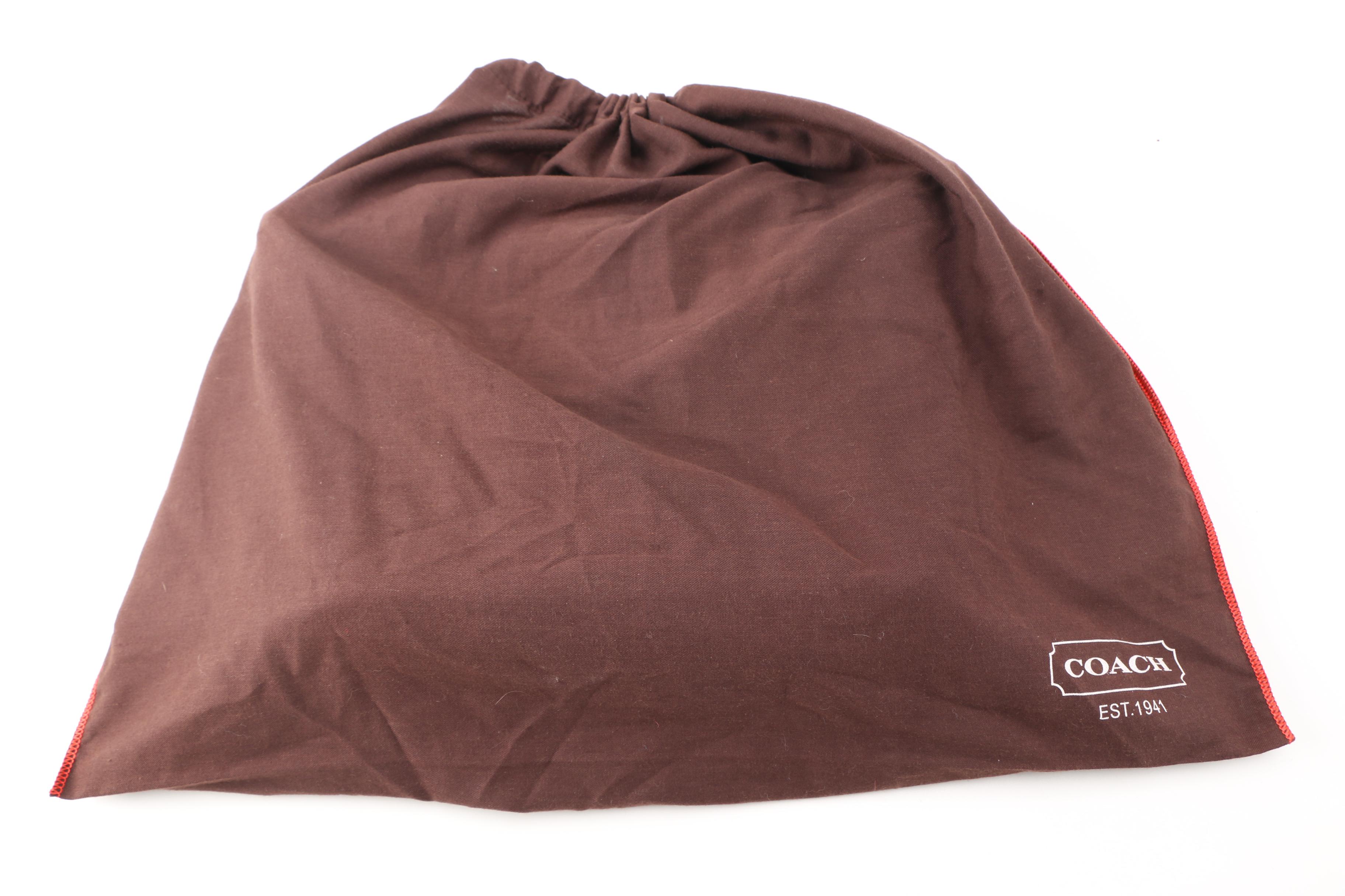 Coach Brown Leather Crossbody Bag