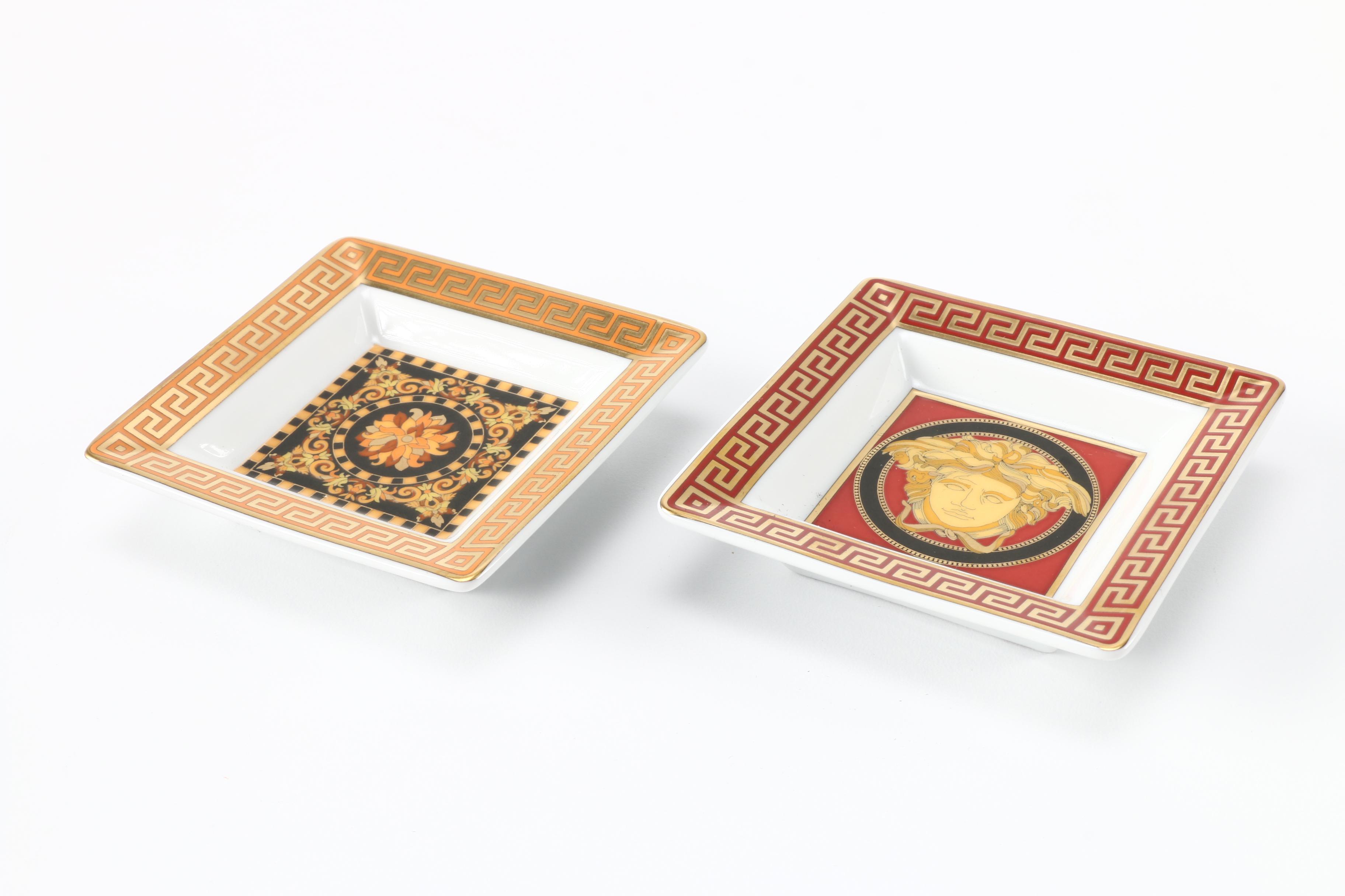 Rosenthal Versace "Medusa" Trays