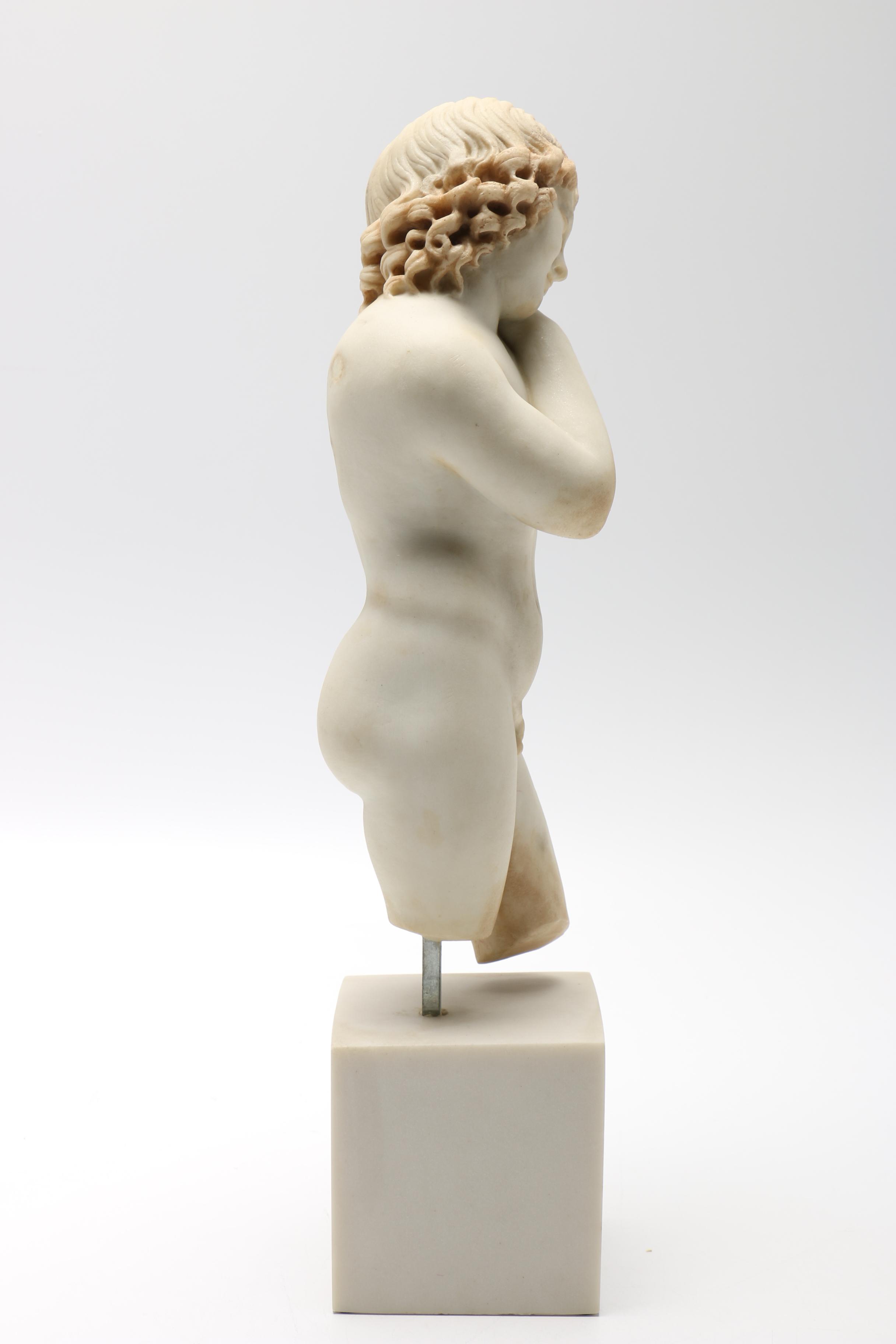 Replica Classical Figure of a Young Boy