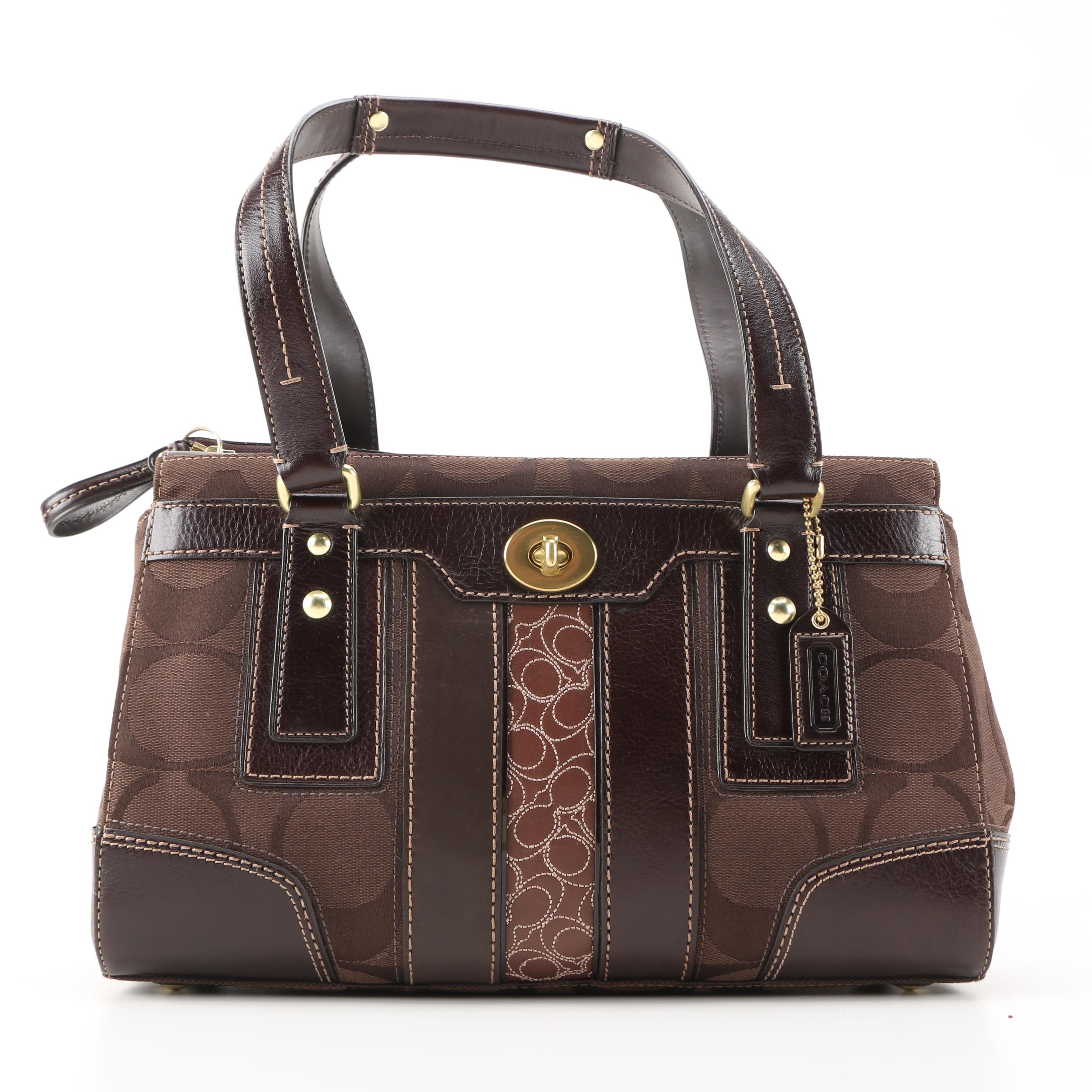 Coach Hampton Signature Carryall