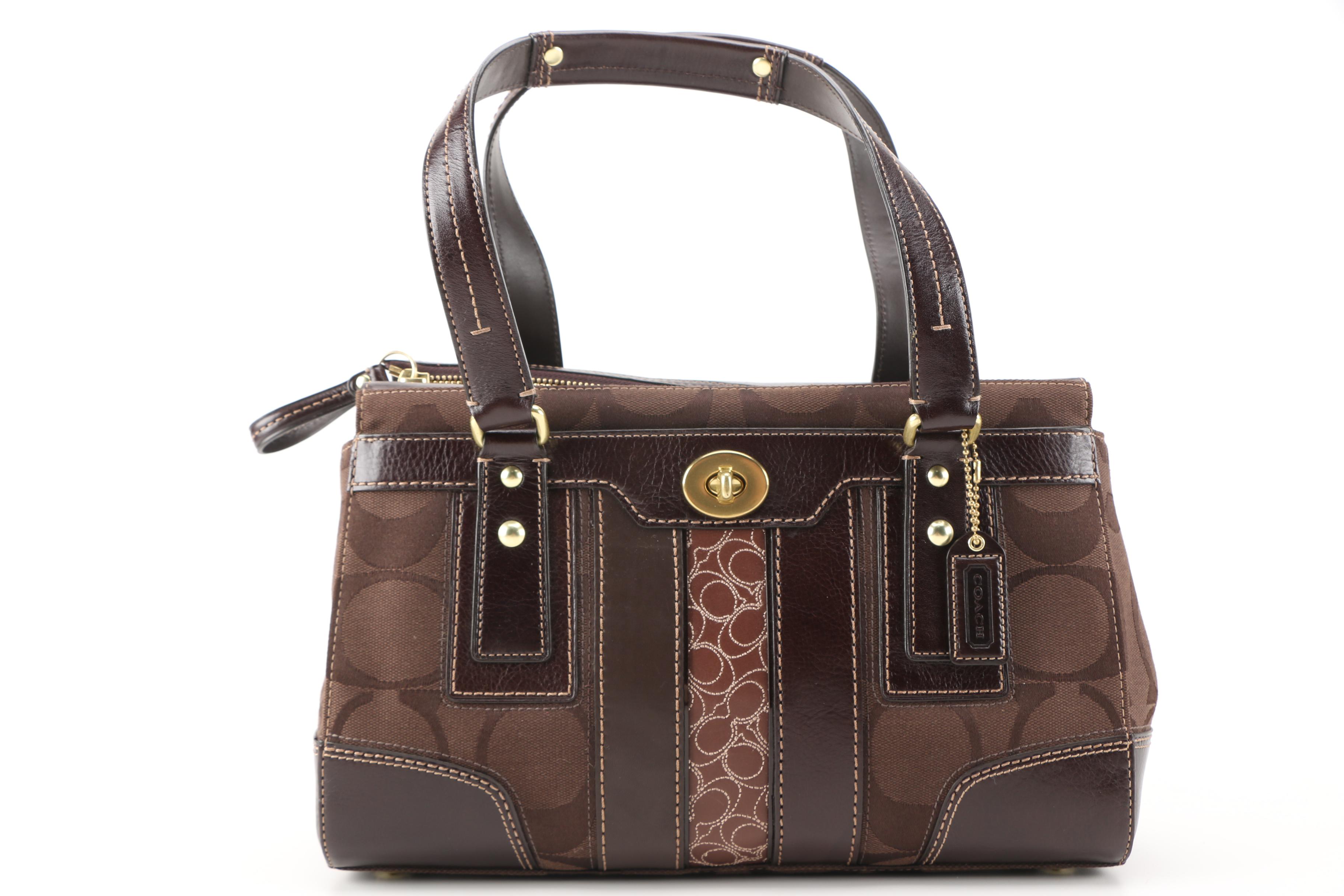 Coach Hampton Signature Carryall
