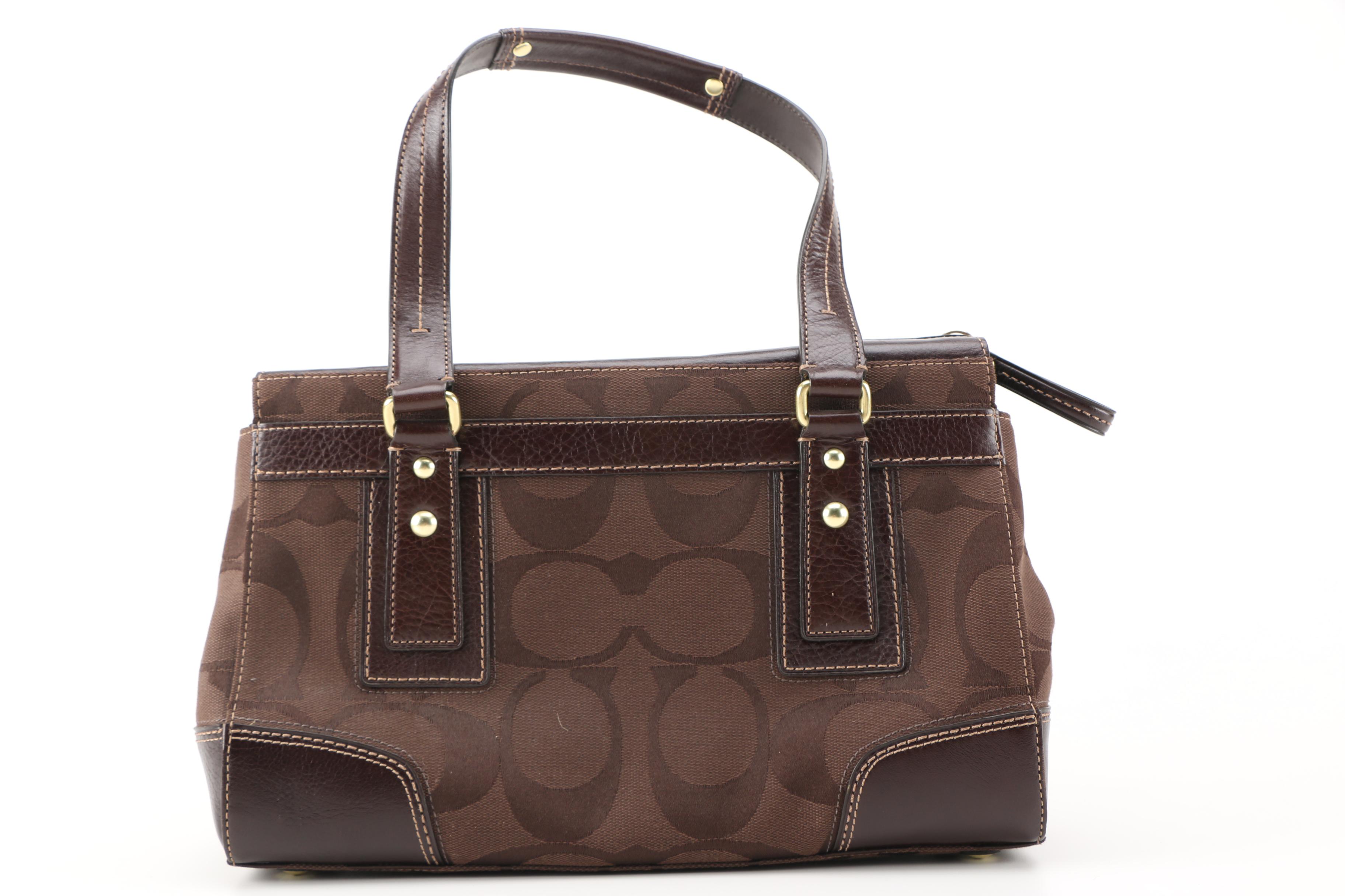 Coach Hampton Signature Carryall