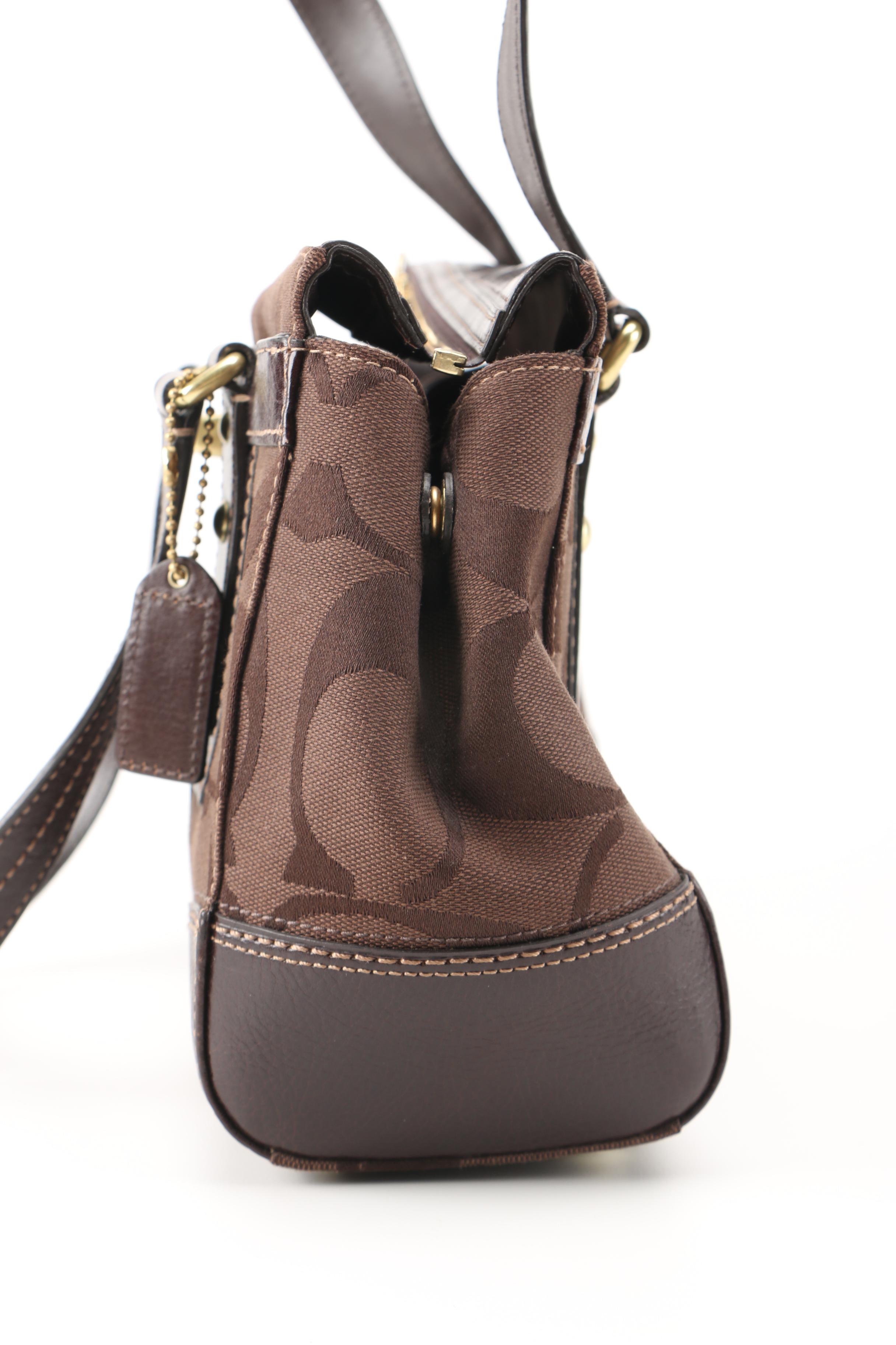 Coach Hampton Signature Carryall