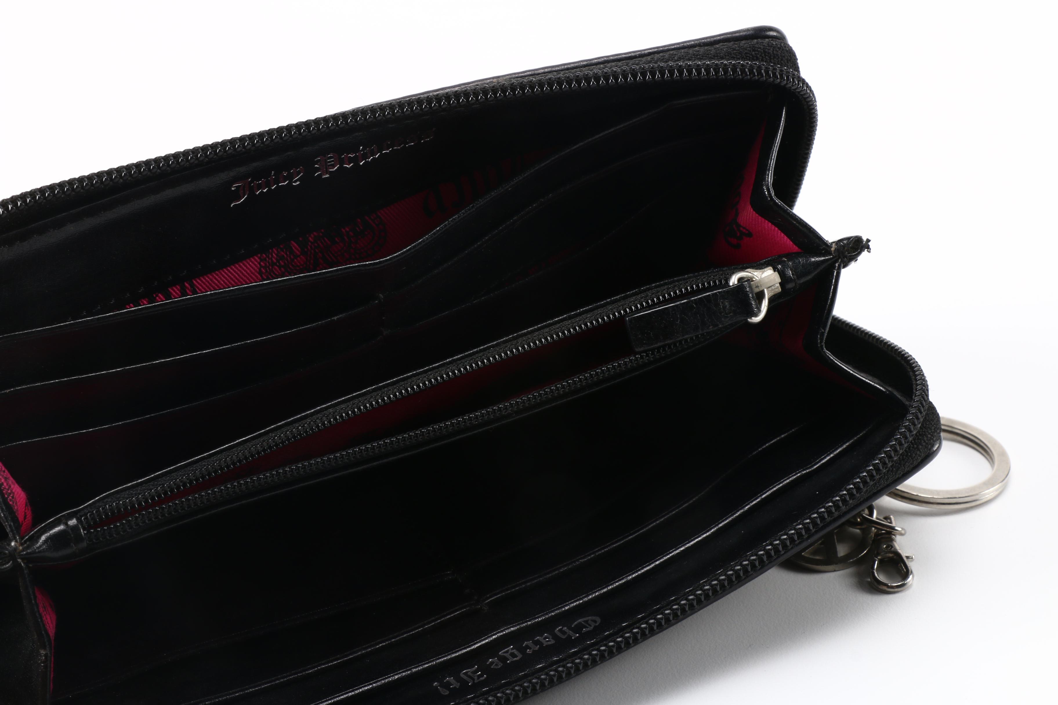 Pair of Brown and Pink Juicy Couture Wallets