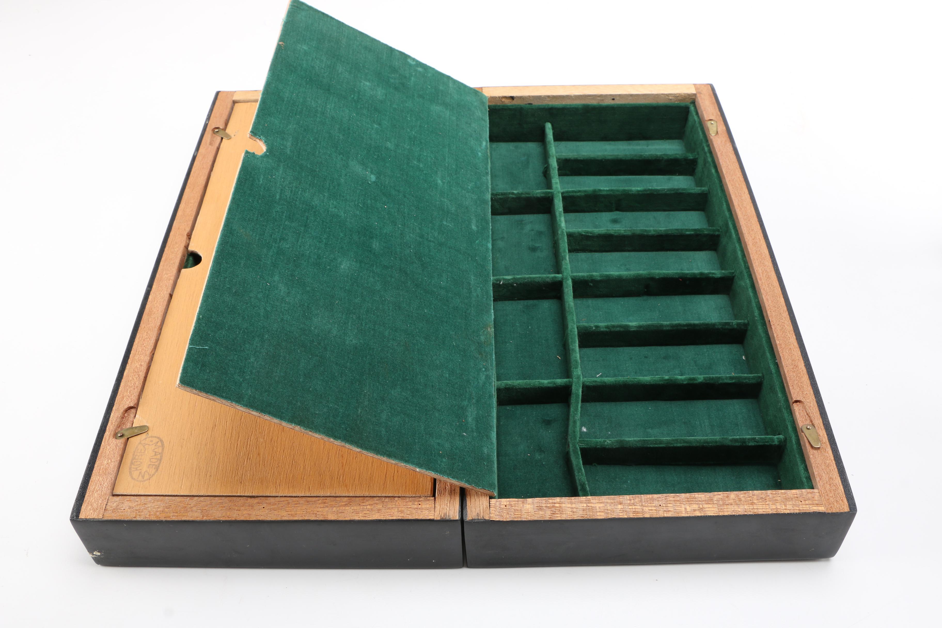 Korean Wood and Soapstone Chess Set