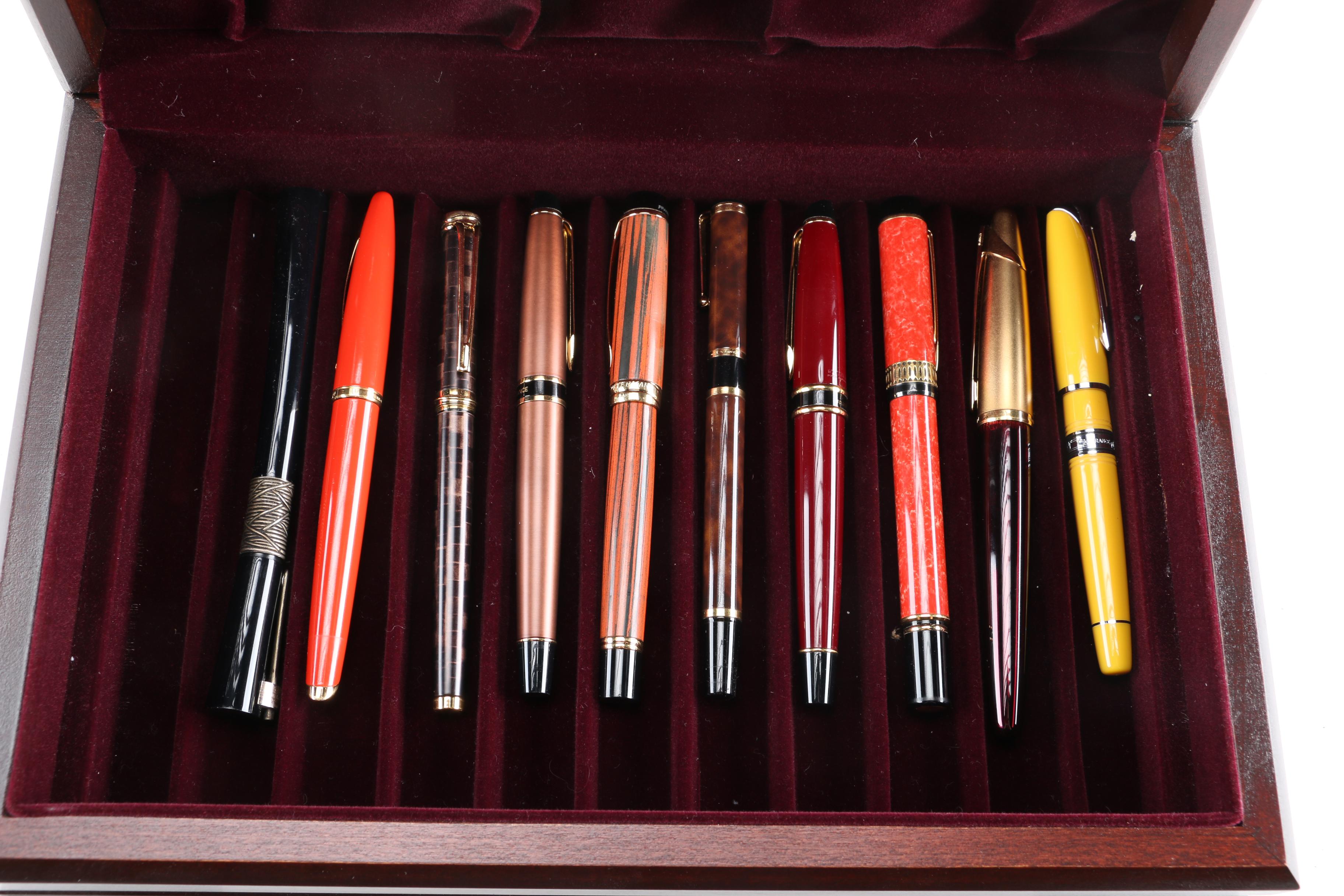 Collection of Jewelry and Pen Cases