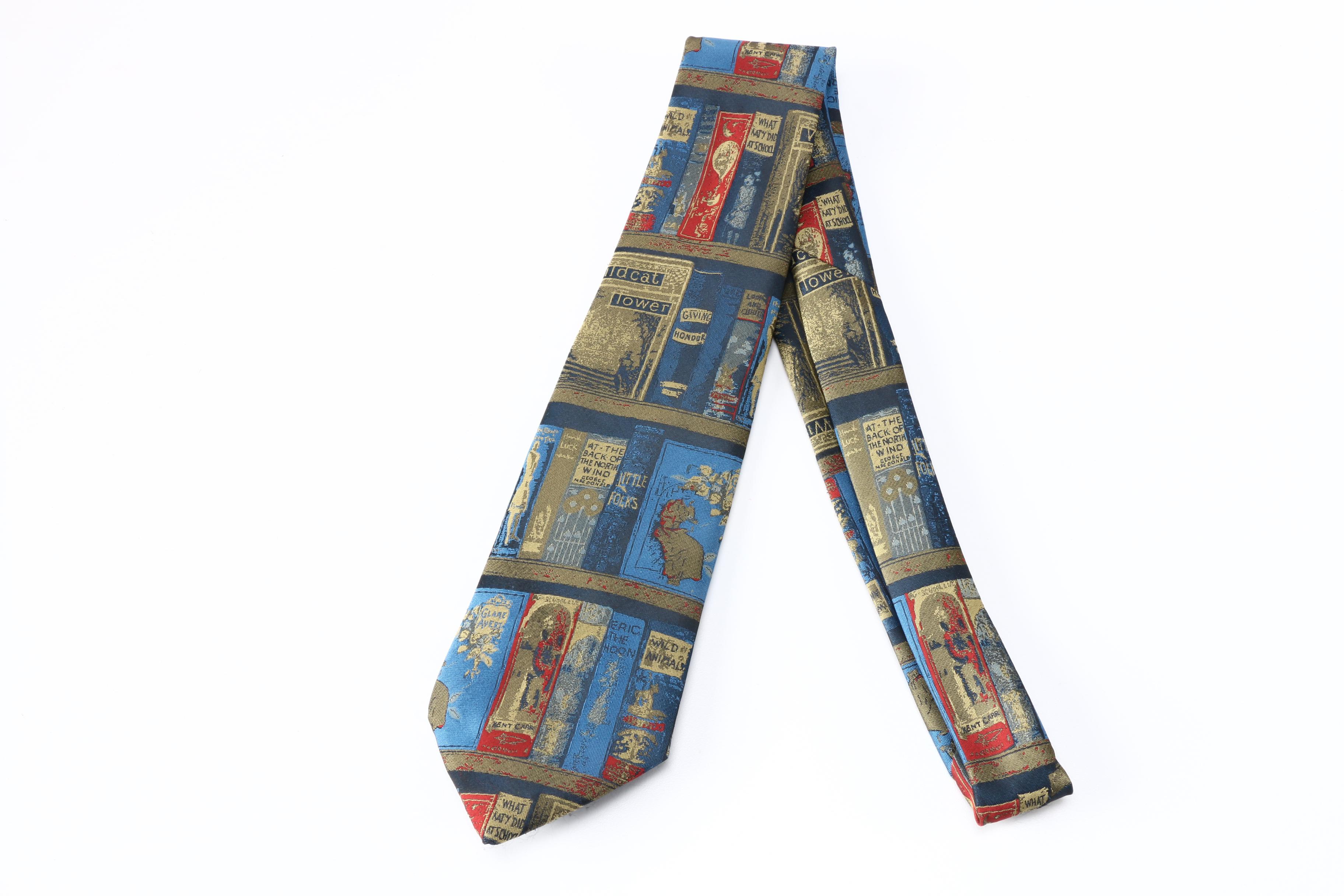 Collection of Book Themed Ties