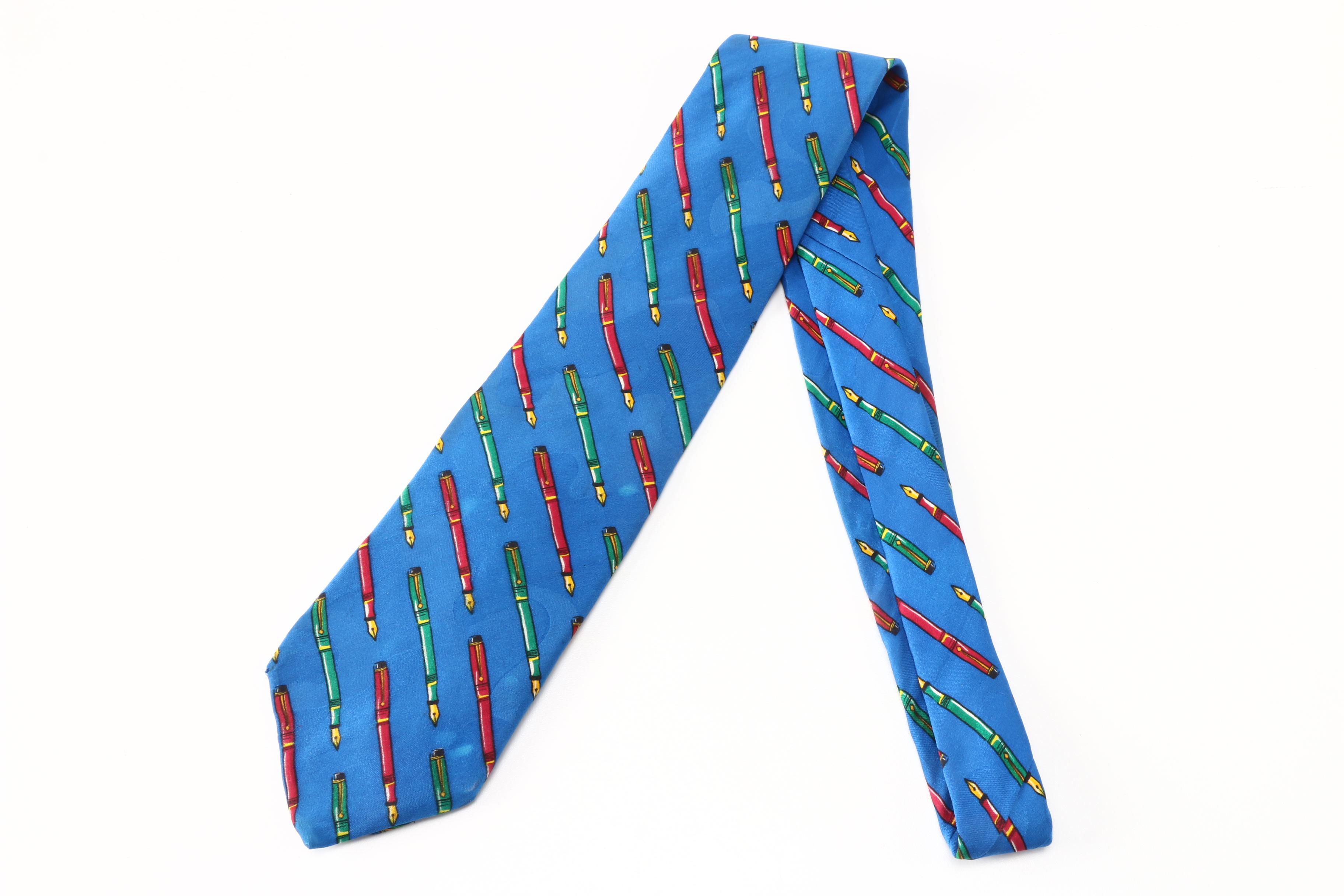 Collection of Book Themed Ties
