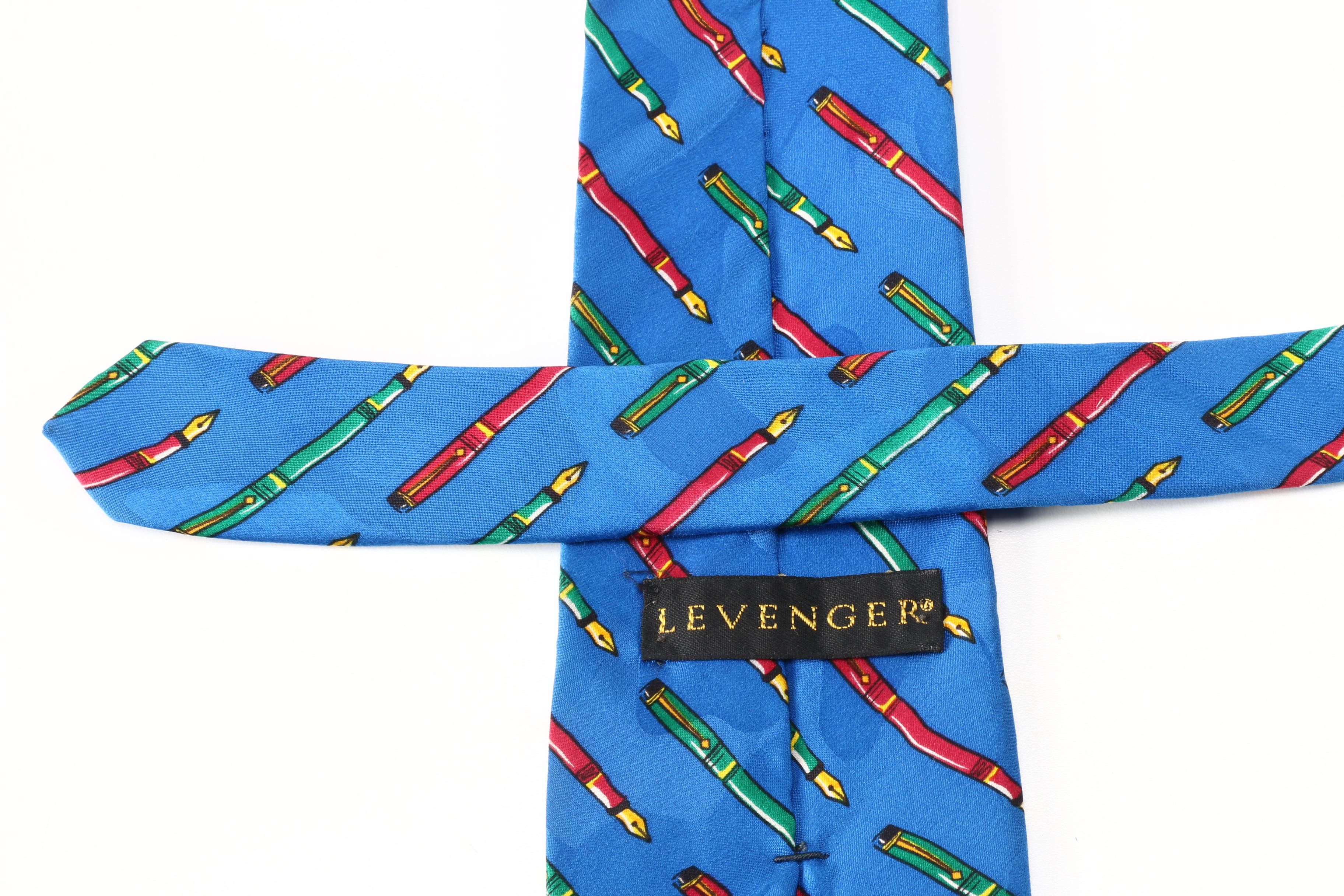 Collection of Book Themed Ties