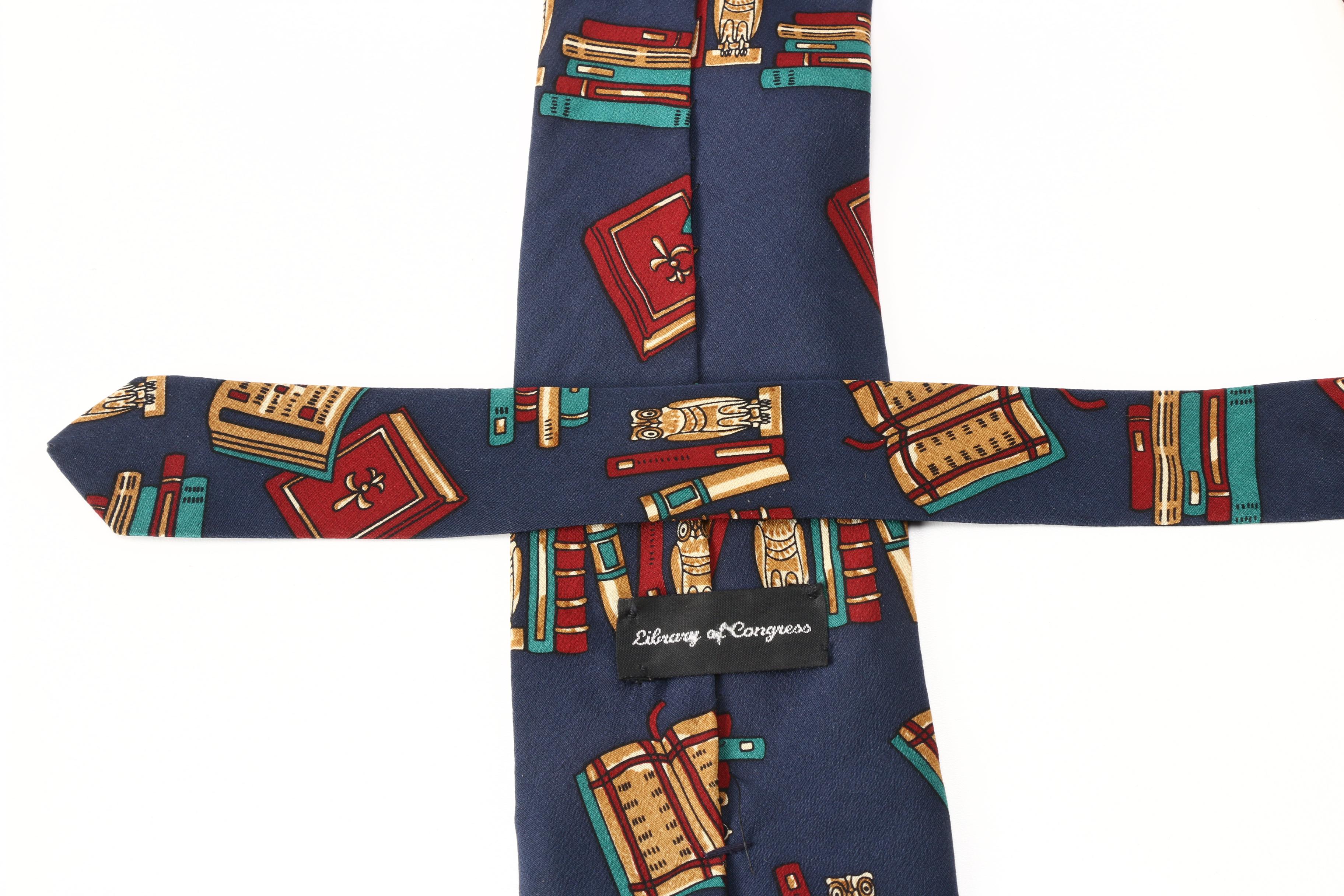Collection of Book Themed Ties
