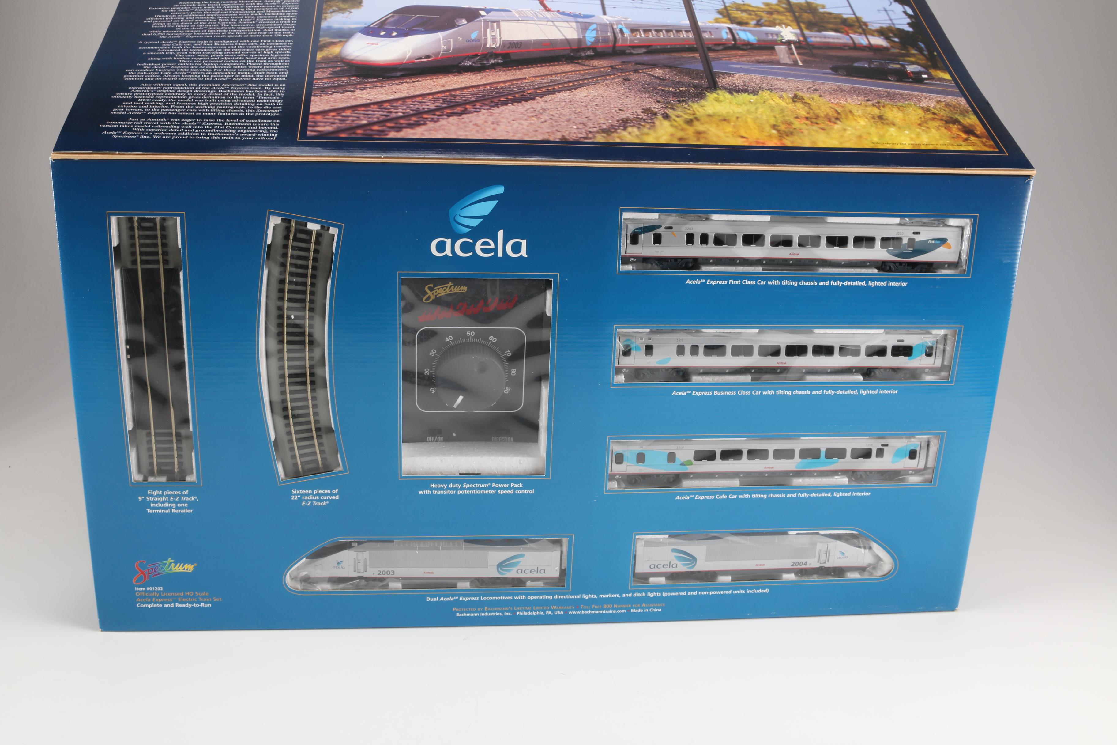Bachmann Acela Express Electric Train Set