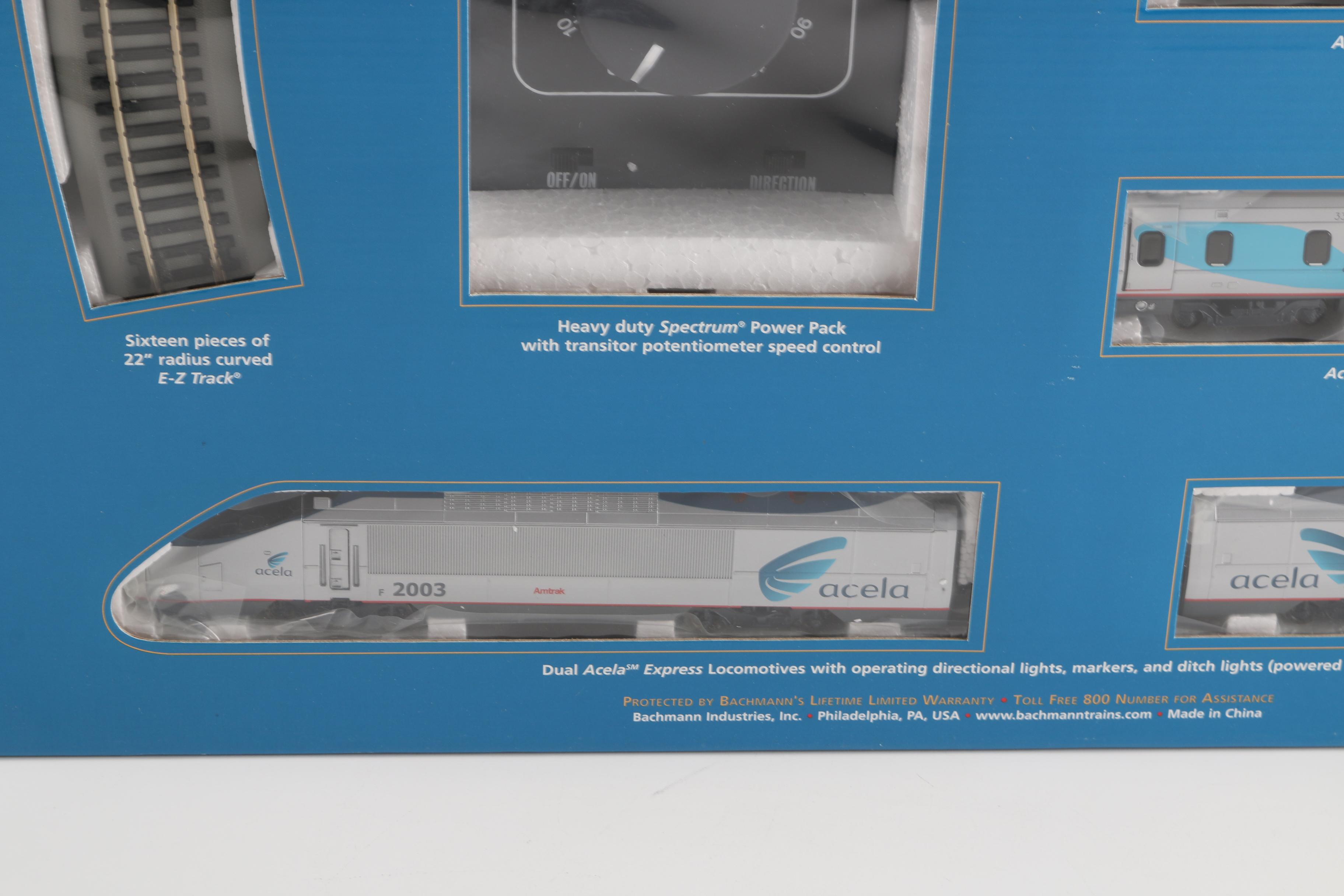 Bachmann Acela Express Electric Train Set