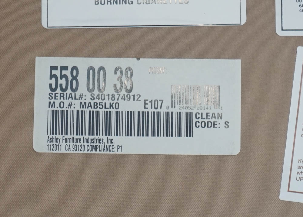 Ashley Furniture Taupe Sofa