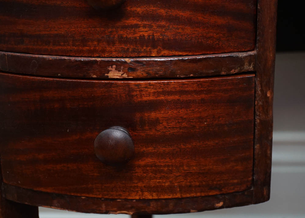 Vintage Kidney-Shaped Vanity Table