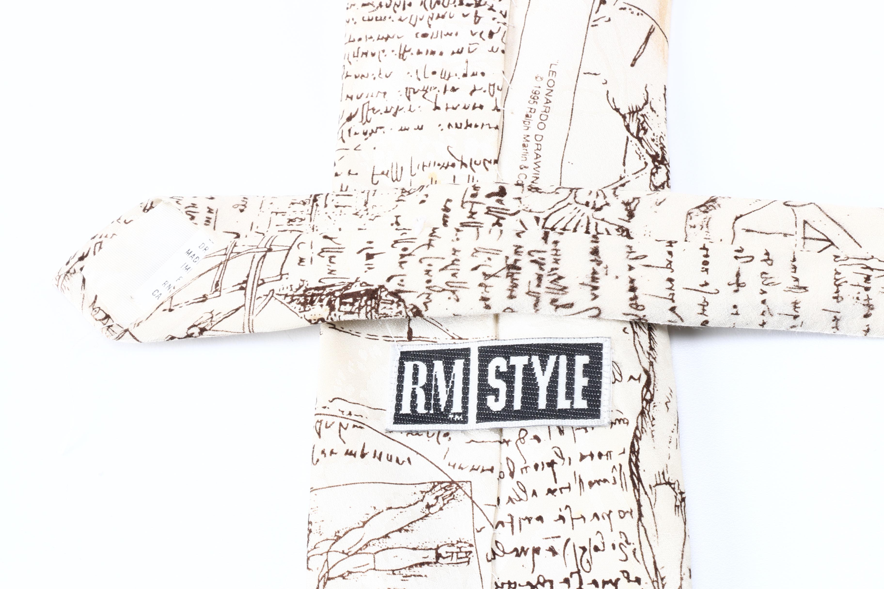 Art and History Themed Ties