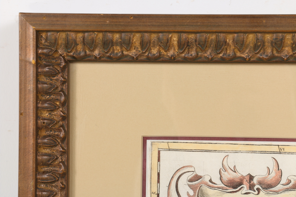 Robert Morden Colored Map of Hampshire