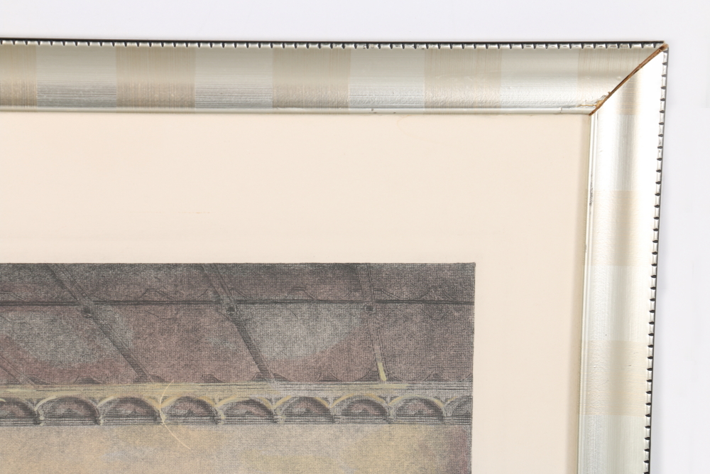 David Wilkie Hand Colored Engravings "The Reading of a Will" and "The Rent Day"