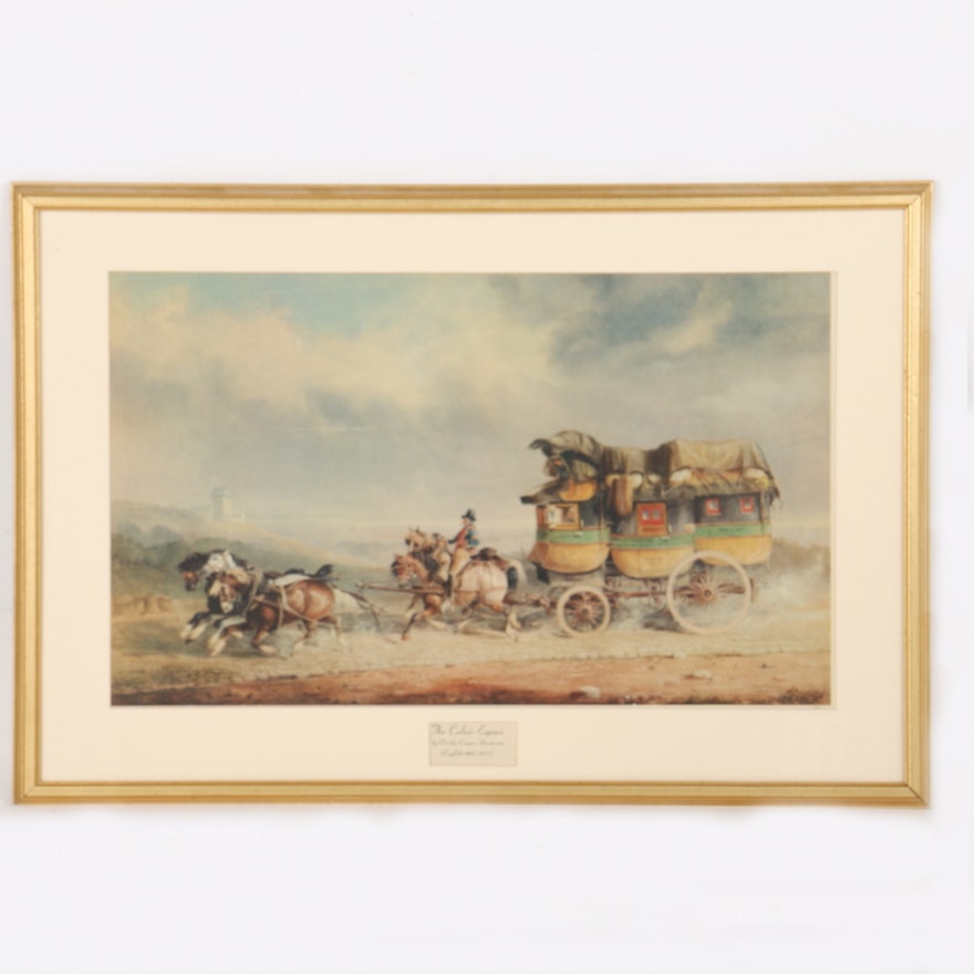 After Charles Cooper Henderson Giclee "The Calais Express"