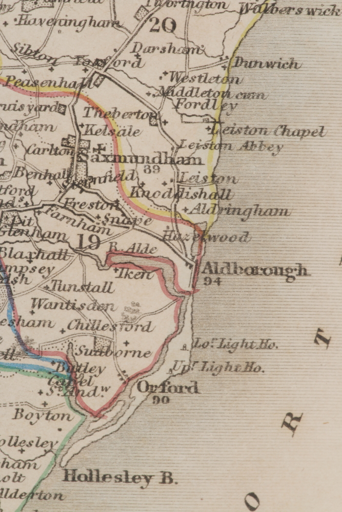 Hand-Colored Lithograph Maps After J. Archer