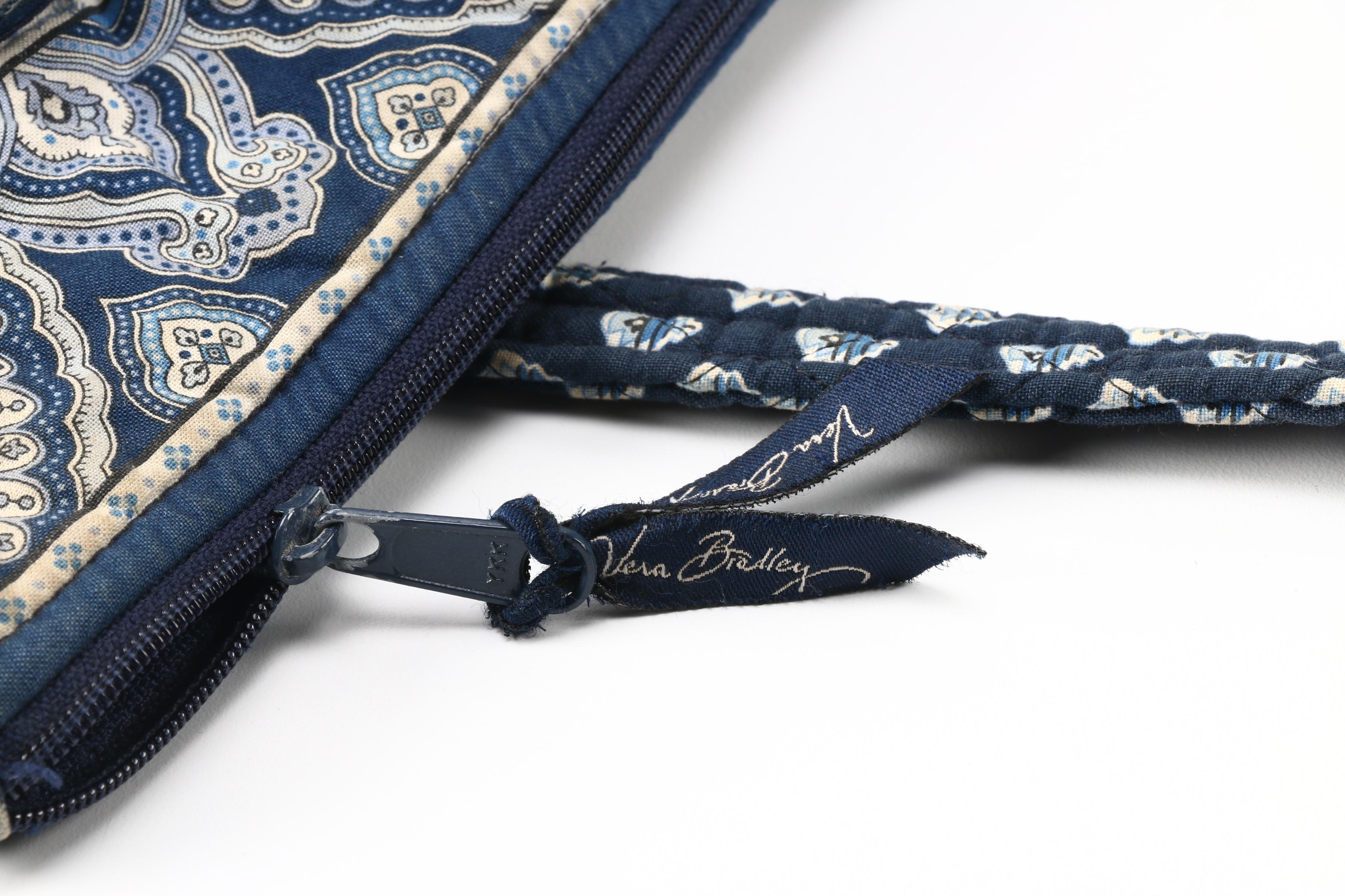 Navy Vera Bradley Purse & Pouch