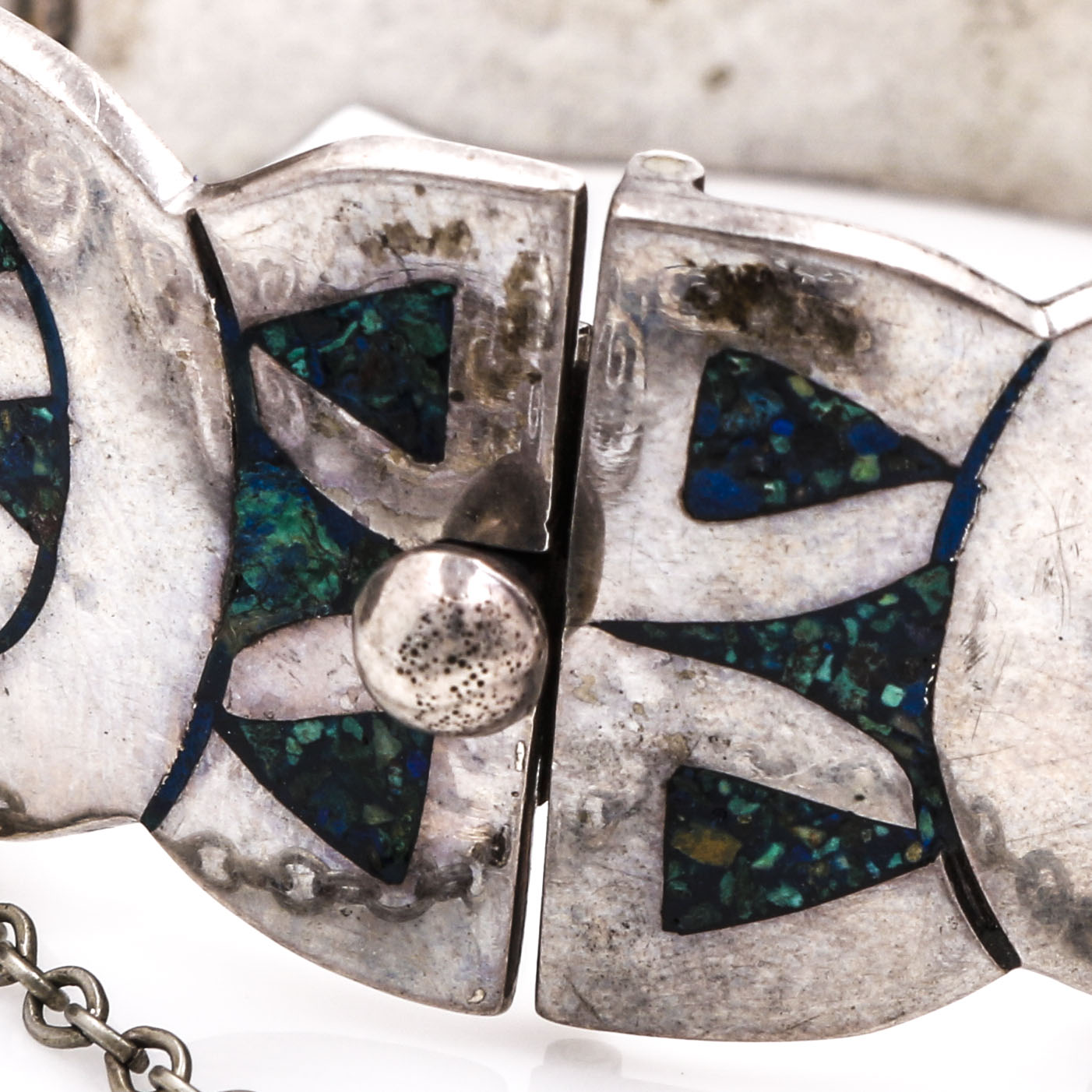 Mexican Sterling Silver Jewelry With Abalone and Eliat Featuring Margot de Taxco