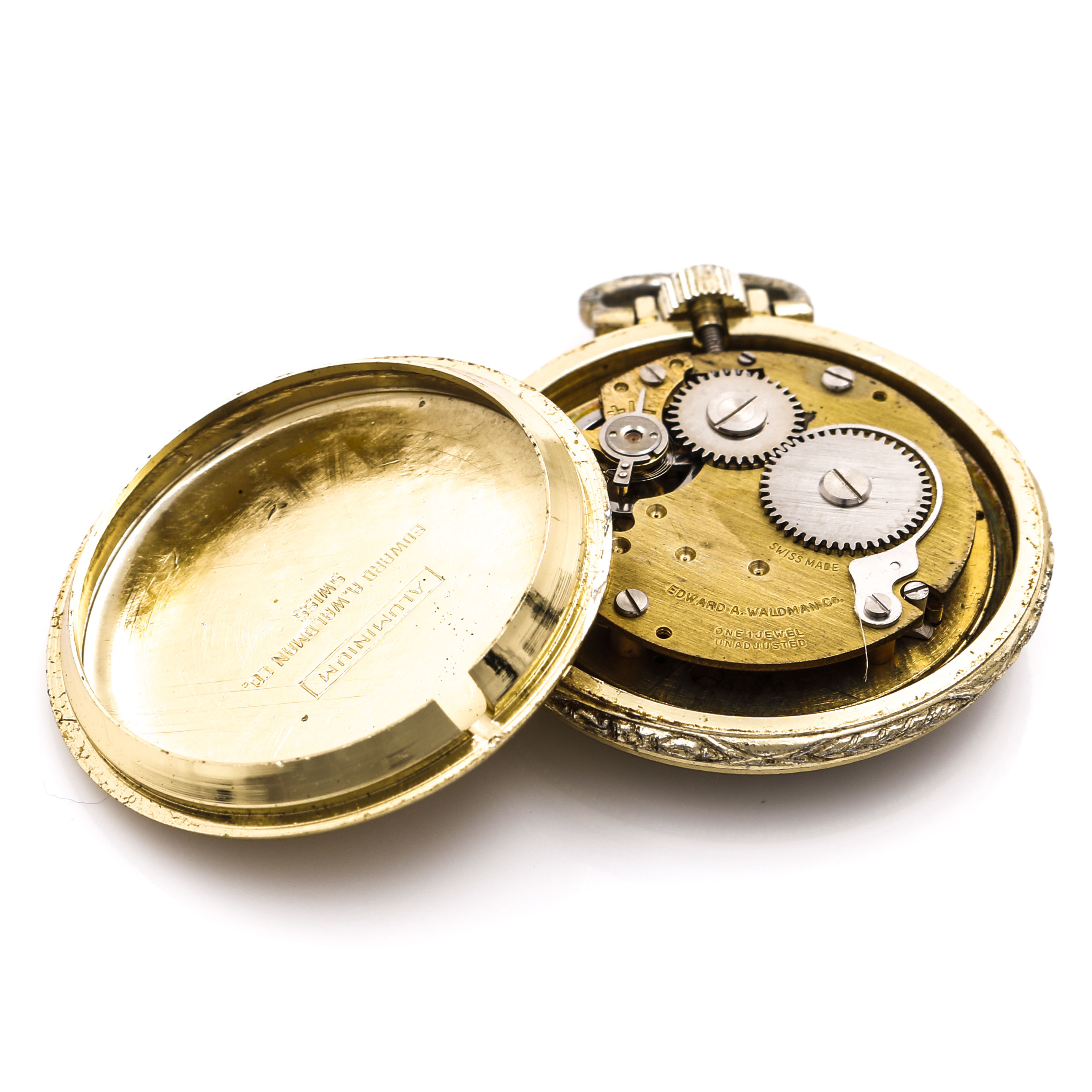 Assortment of Gold Tone Pocket Watches