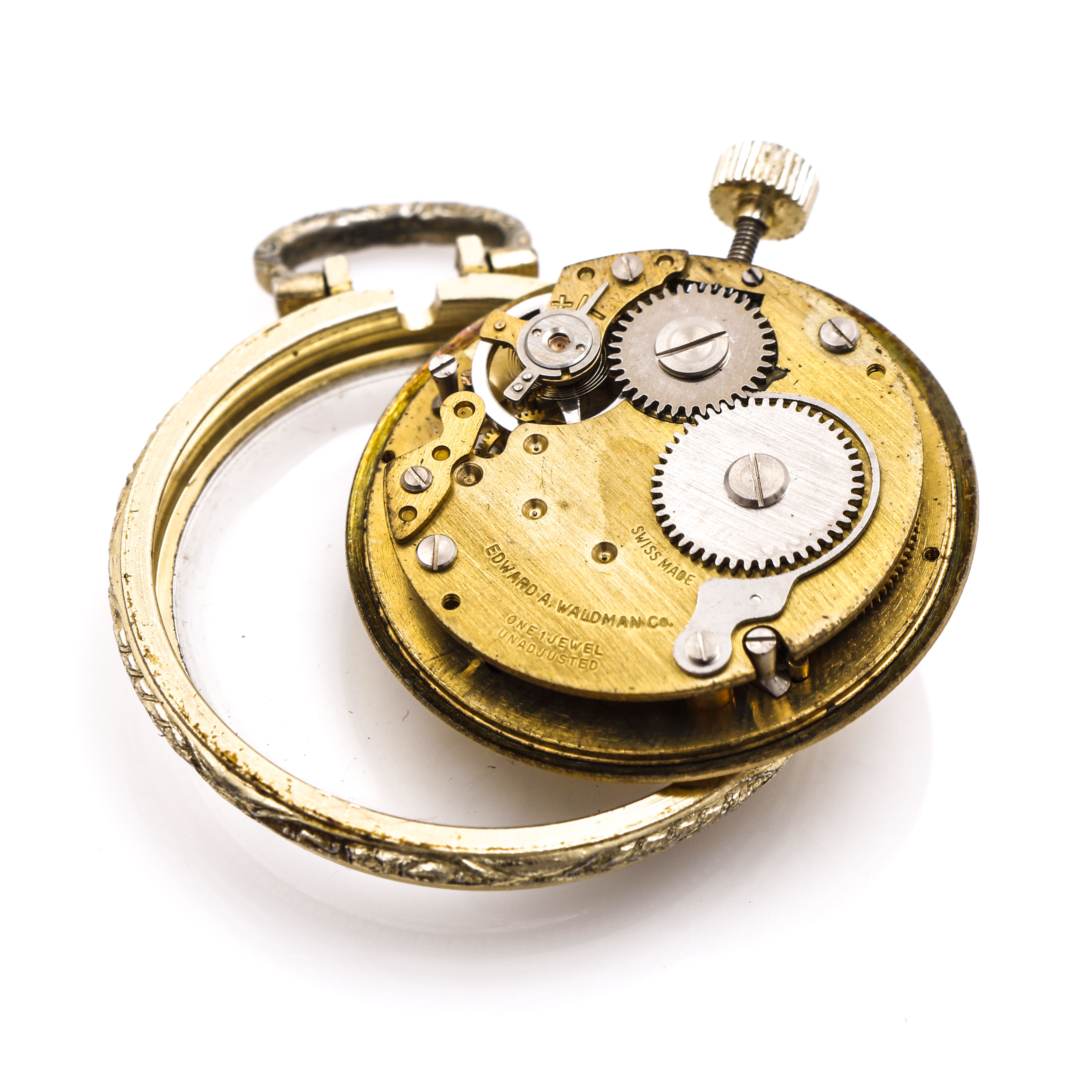 Assortment of Gold Tone Pocket Watches