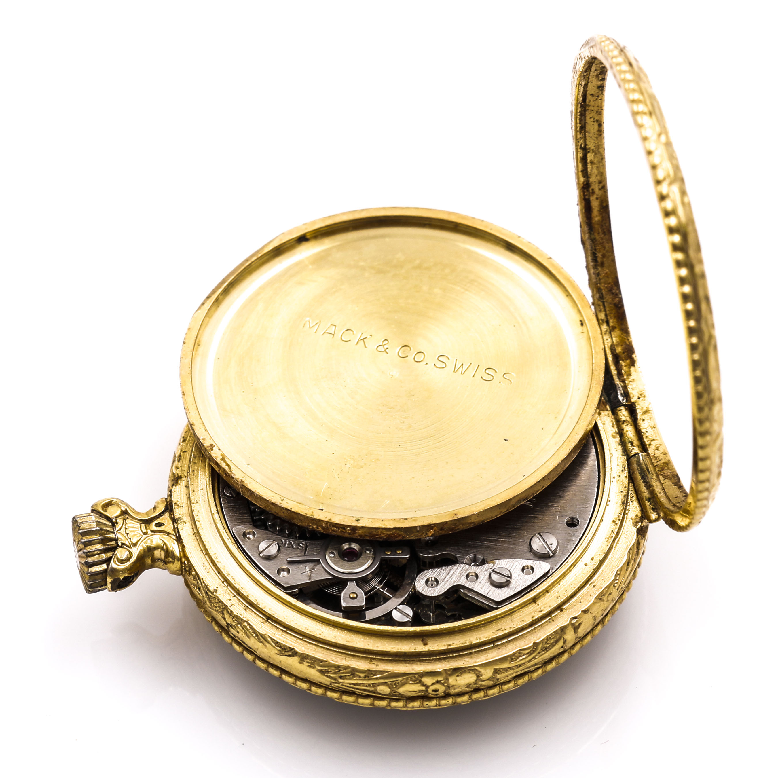 Assortment of Gold Tone Pocket Watches