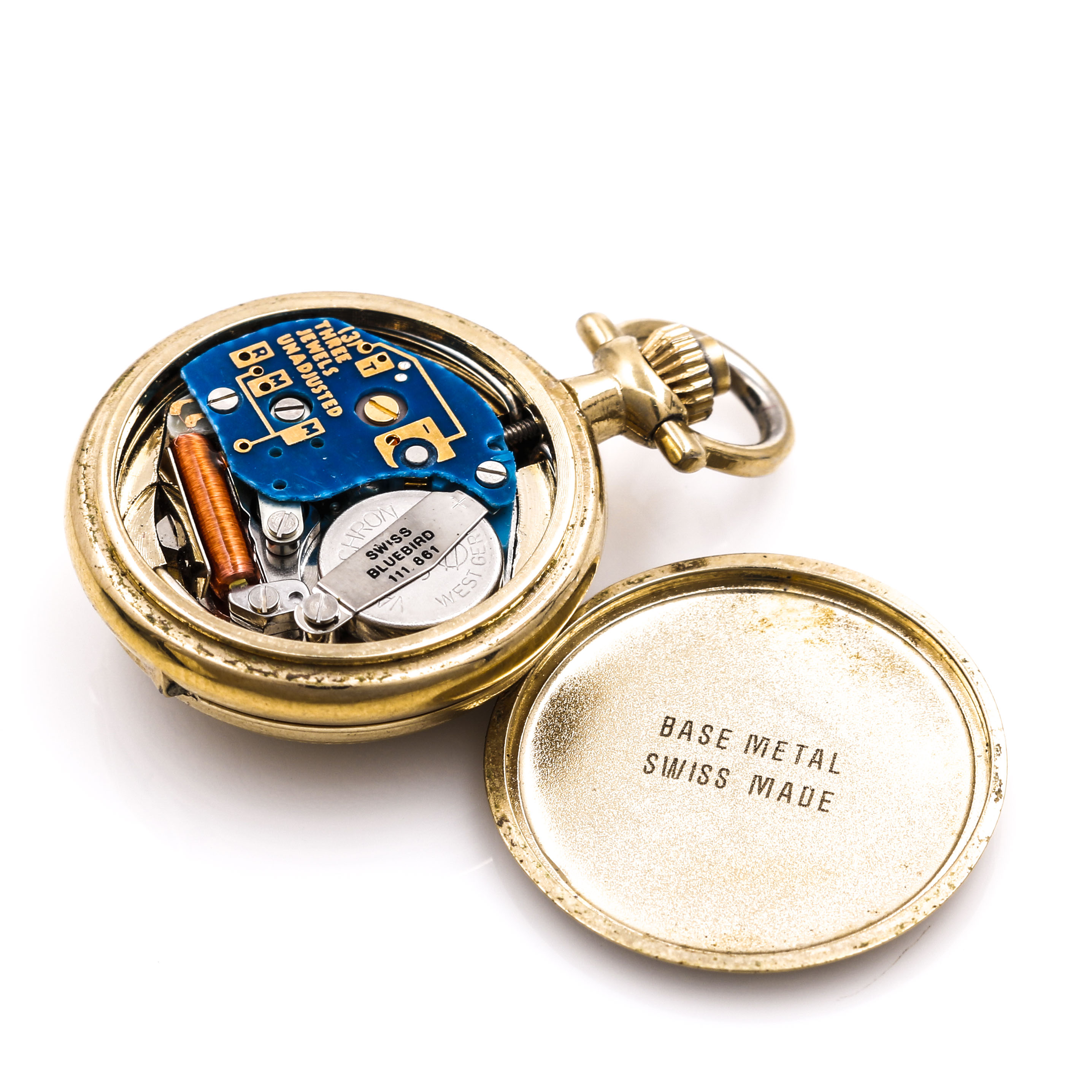 Assortment of Gold Tone Pocket Watches