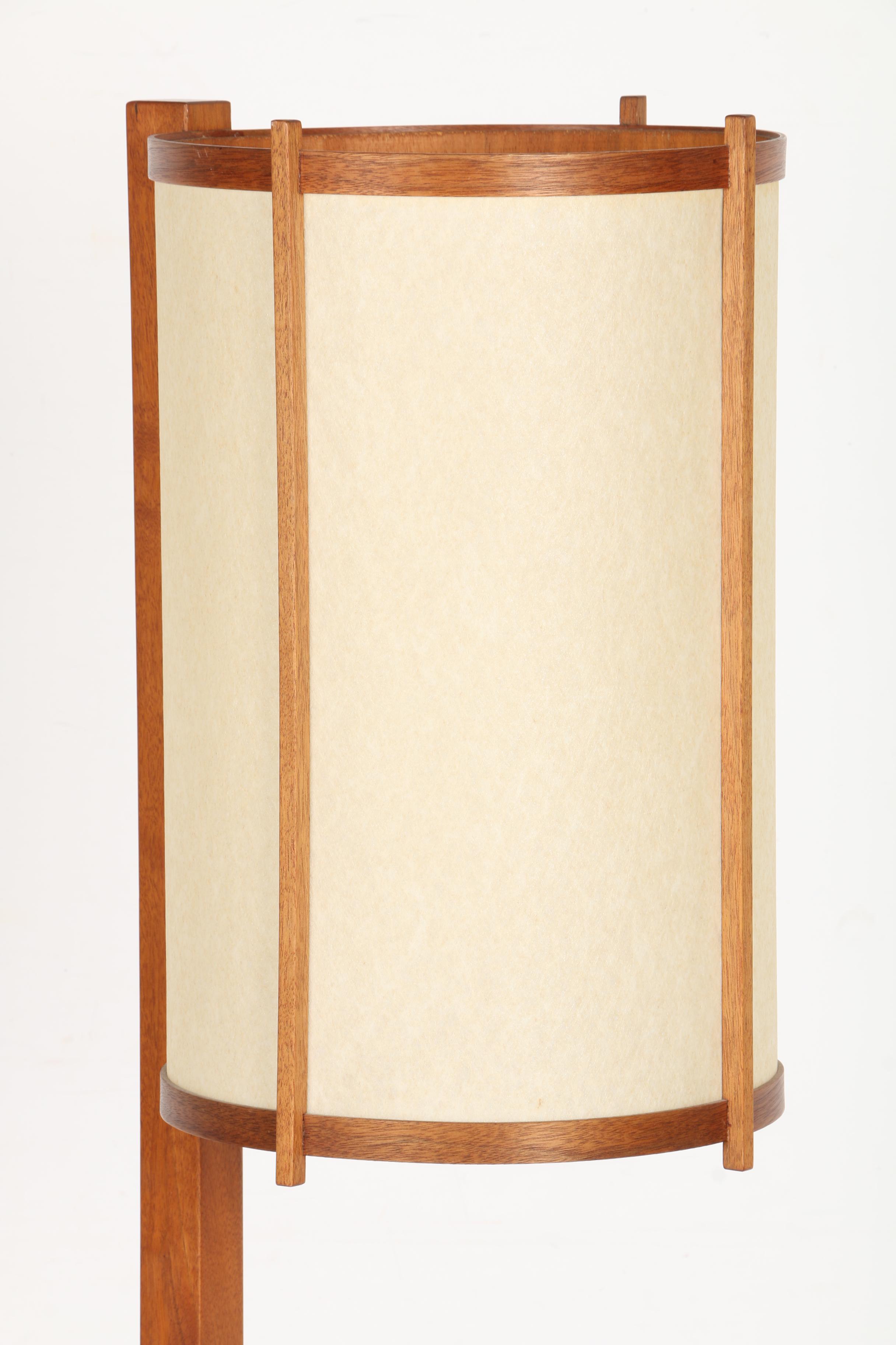 Vintage George Nakashima Floor Lamp With Provenance