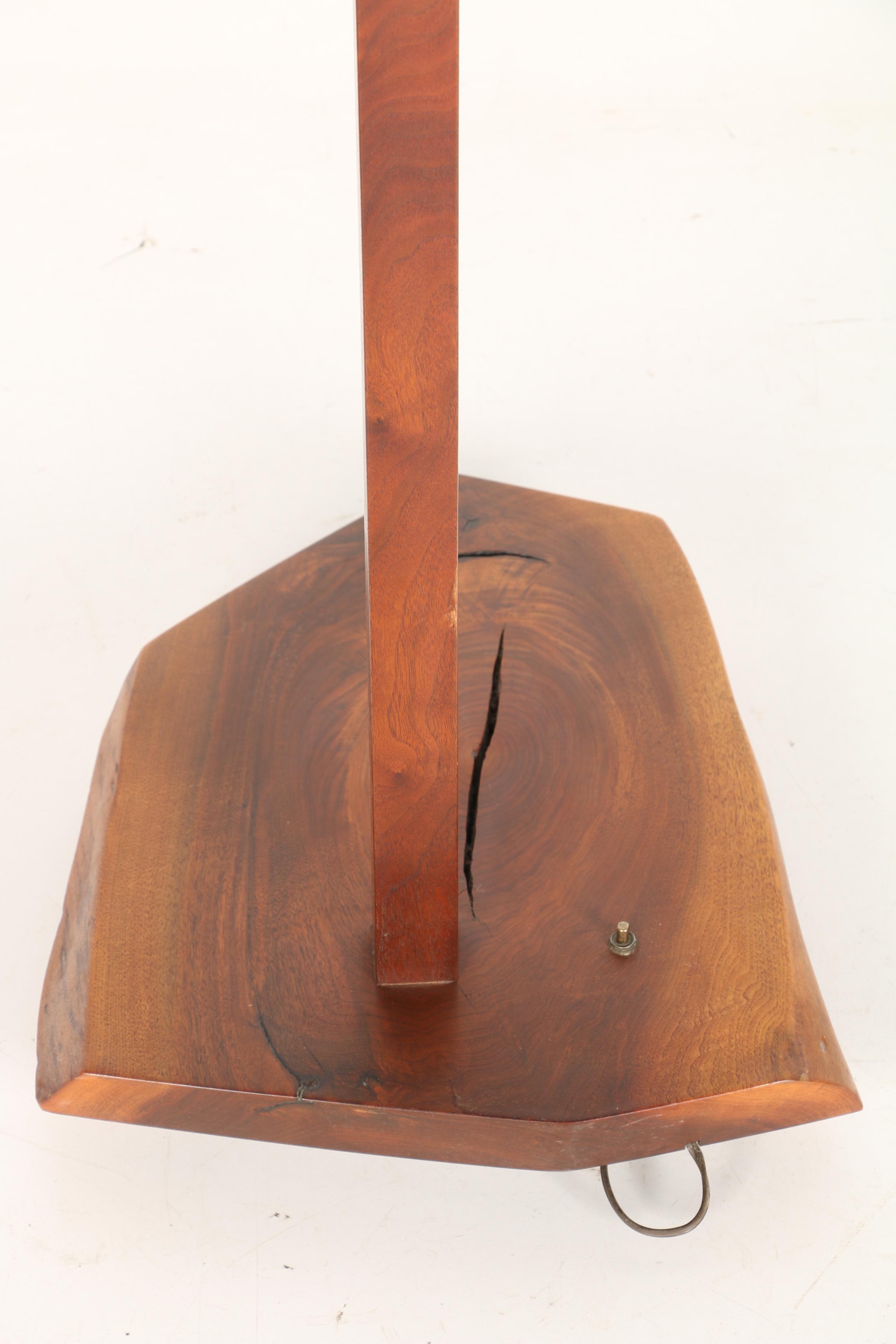 Vintage George Nakashima Floor Lamp With Provenance