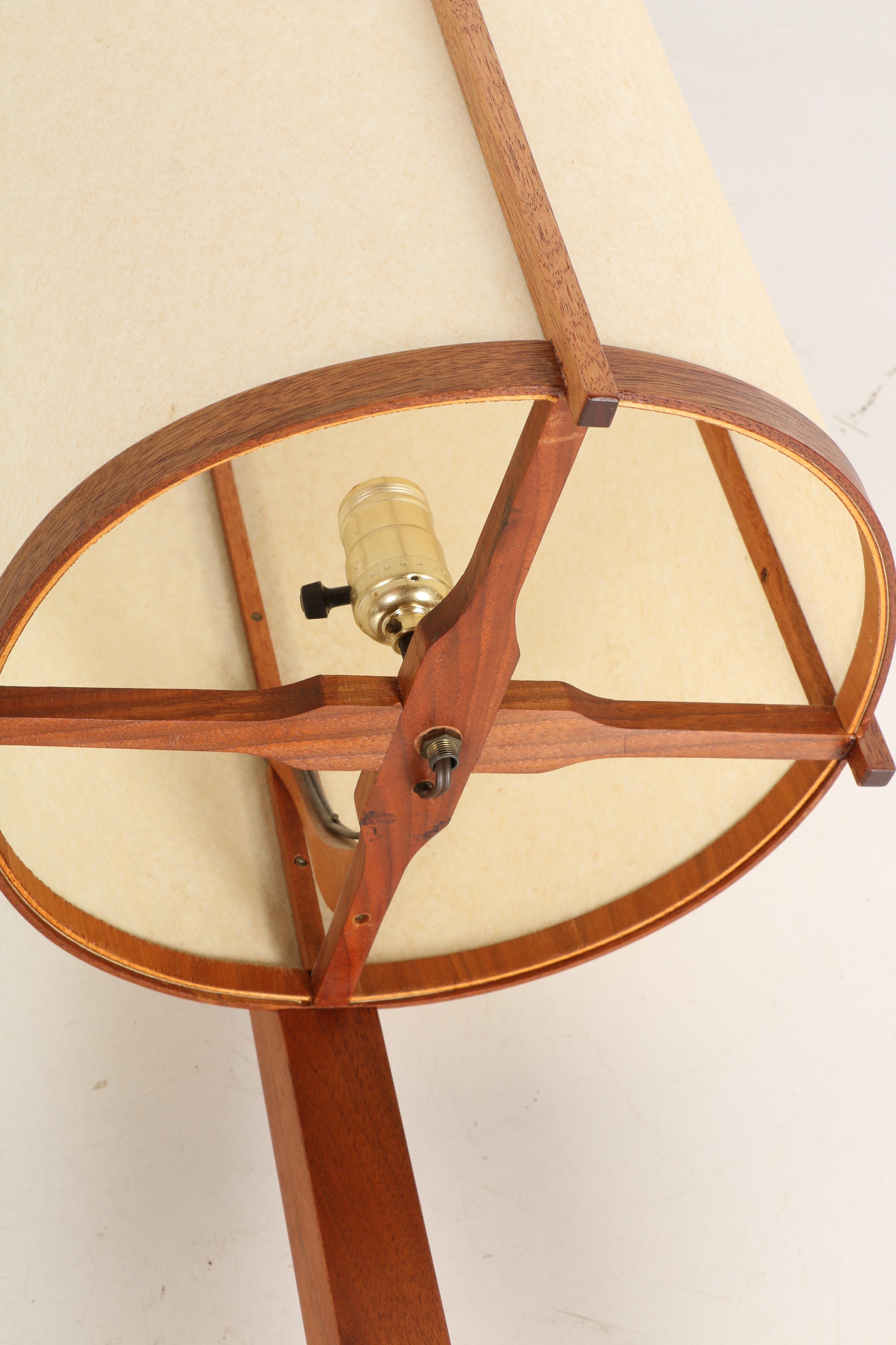 Vintage George Nakashima Floor Lamp With Provenance