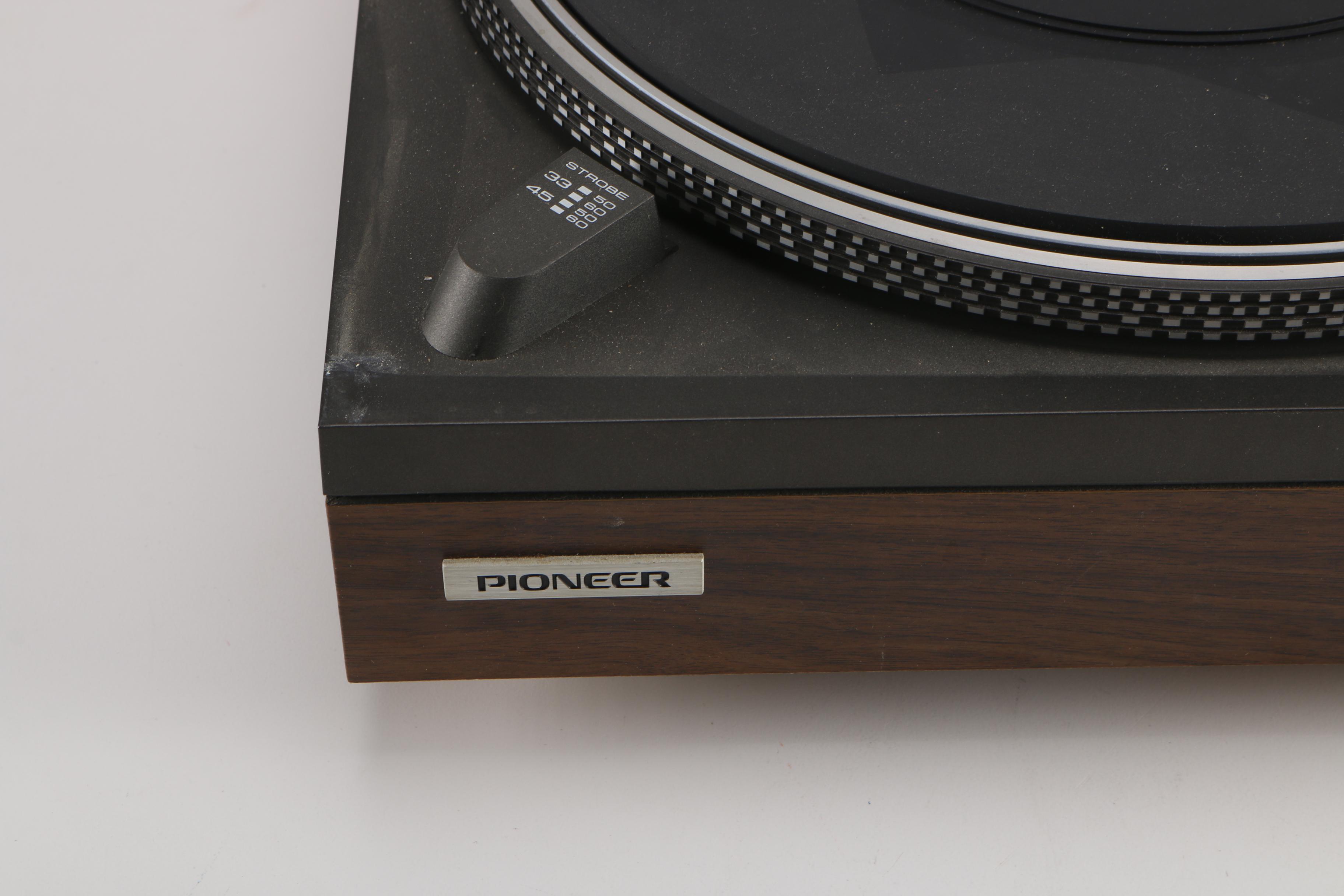 Vintage Pioneer PL-510A Turntable
