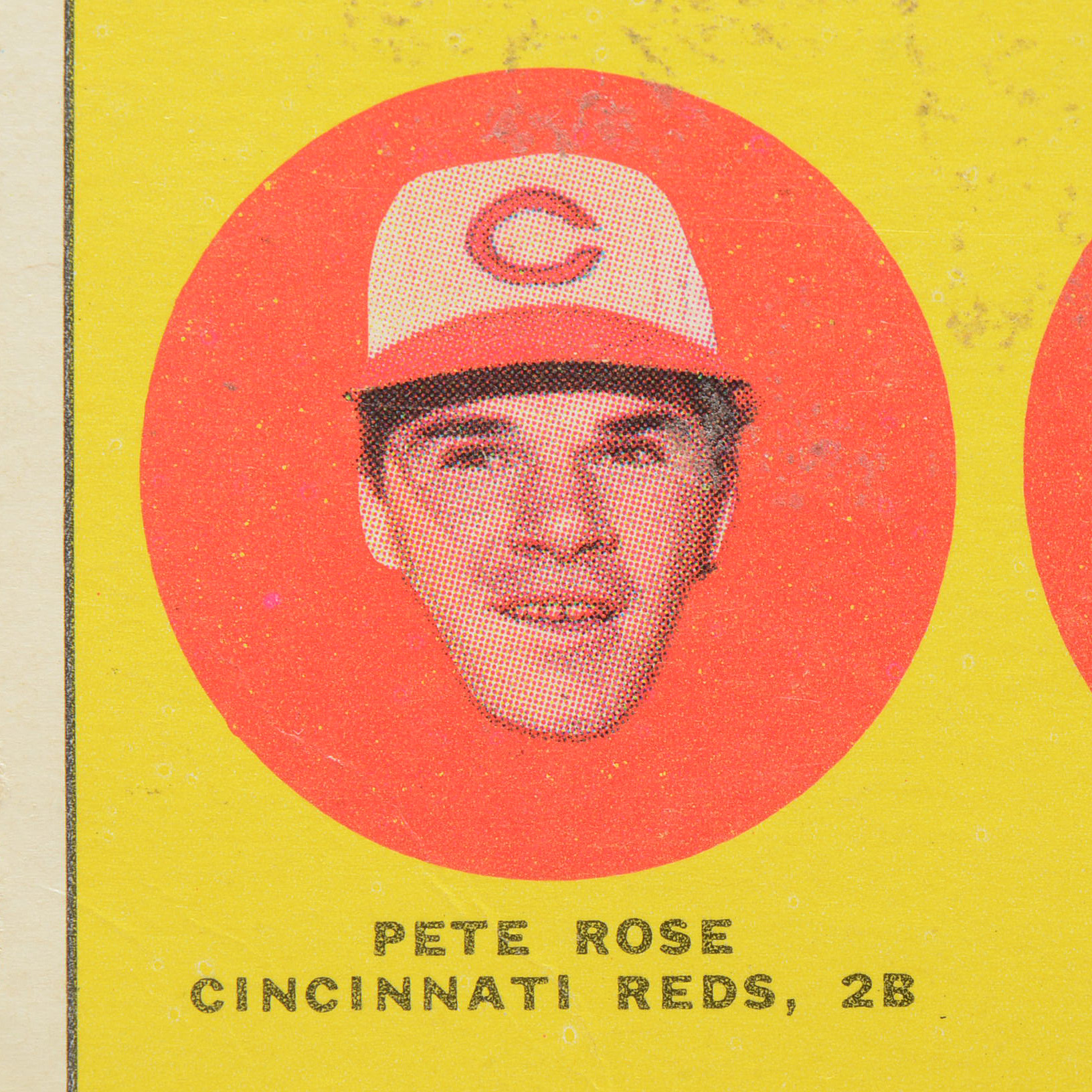 Original 1963 Pete Rose Topps Rookie Card
