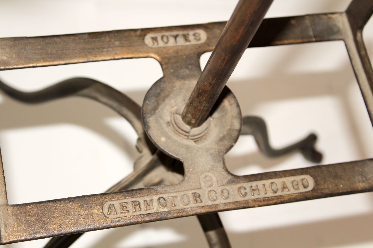 Antique Book Stand and 1952 "Webster's Illustrated 20th Century Dictionary"