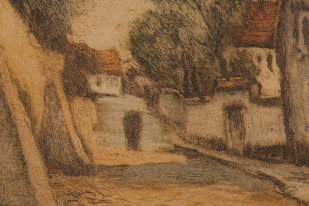 "The Old Lane" Trumeau Wall Mirror