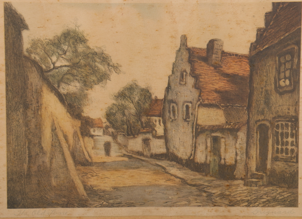 "The Old Lane" Trumeau Wall Mirror