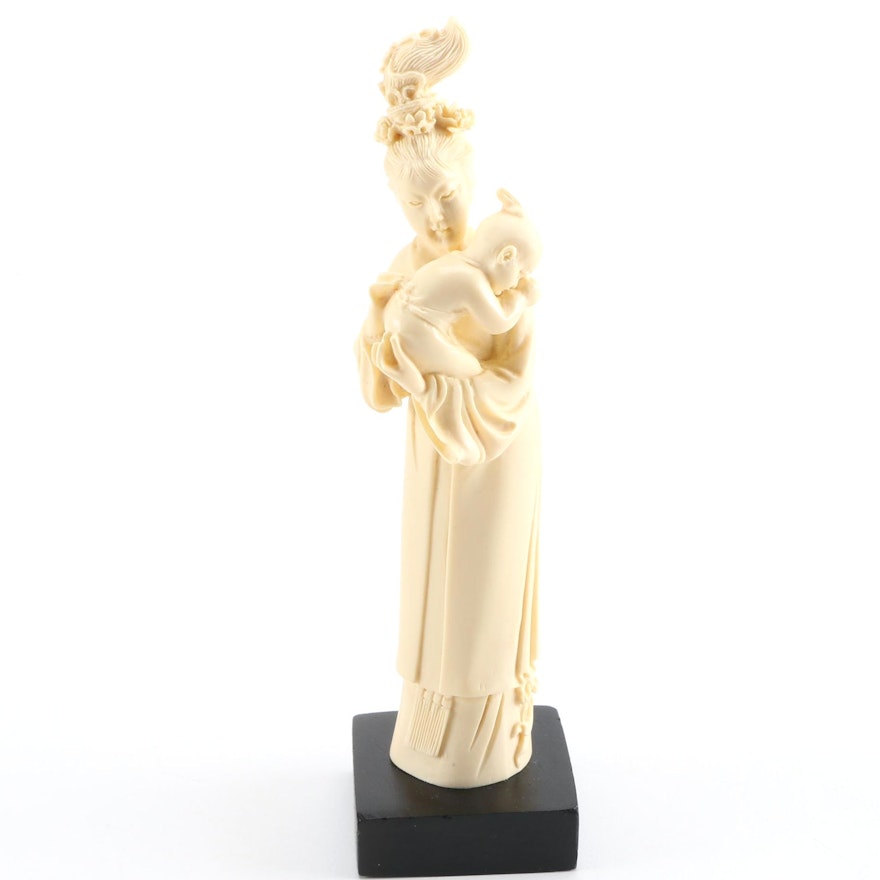 Chinoiserie Resin Figurine