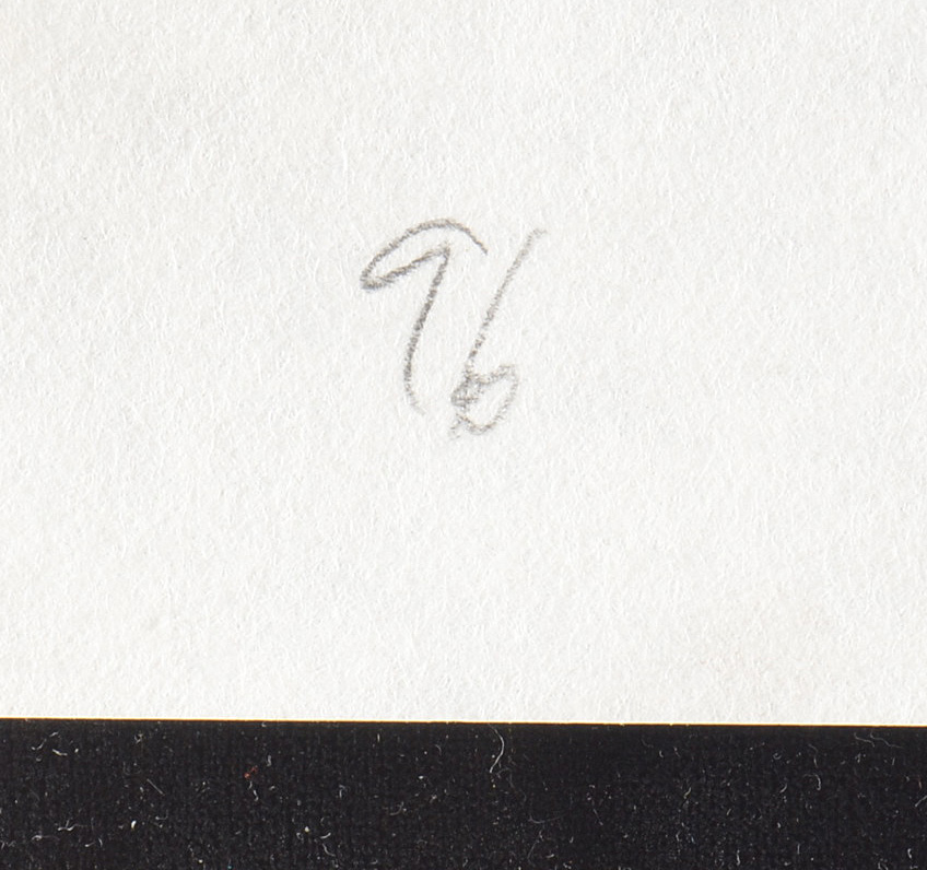 Two Joel Otterson Original 1996 Watercolor Sketches from Series "