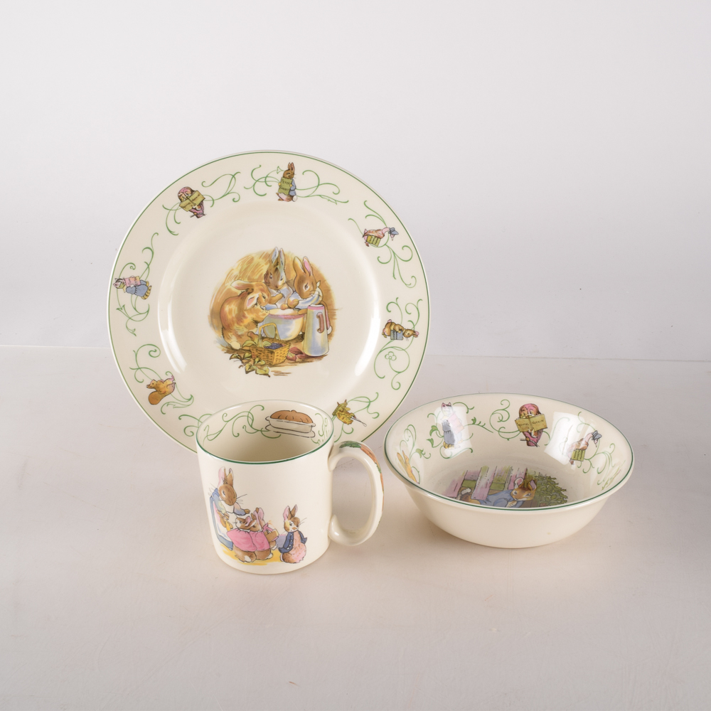 Wedgwood "Peter Rabbit" Children's Set