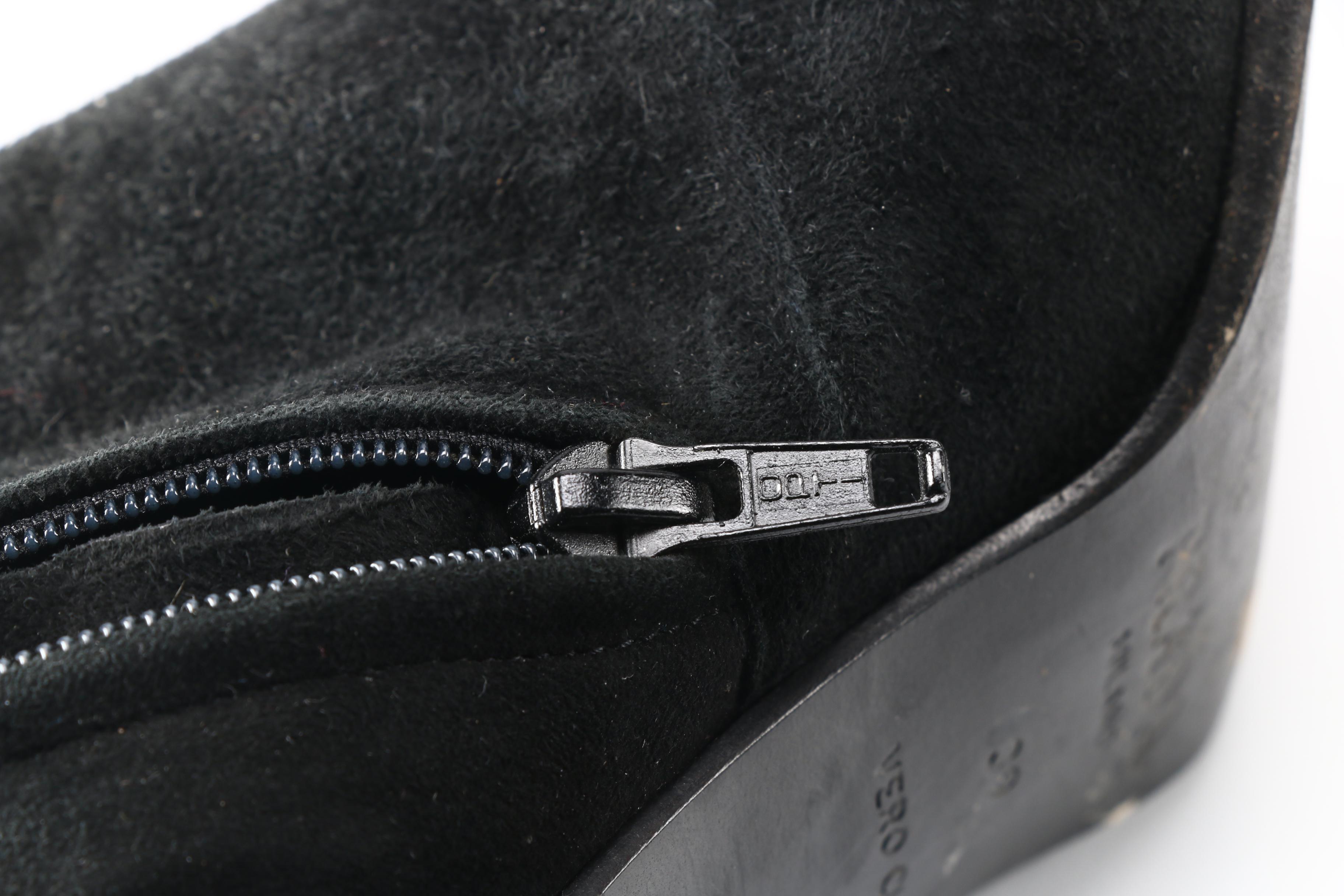 Prada Black Suede Boots