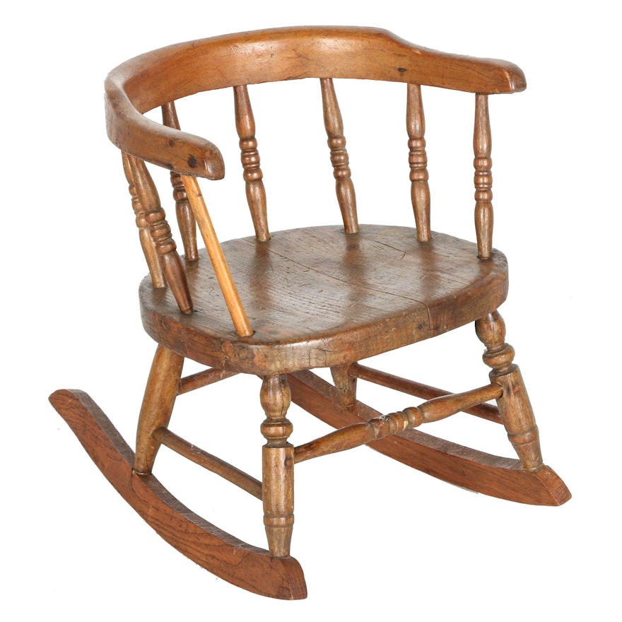 Toddler's Vintage Rocking Chair