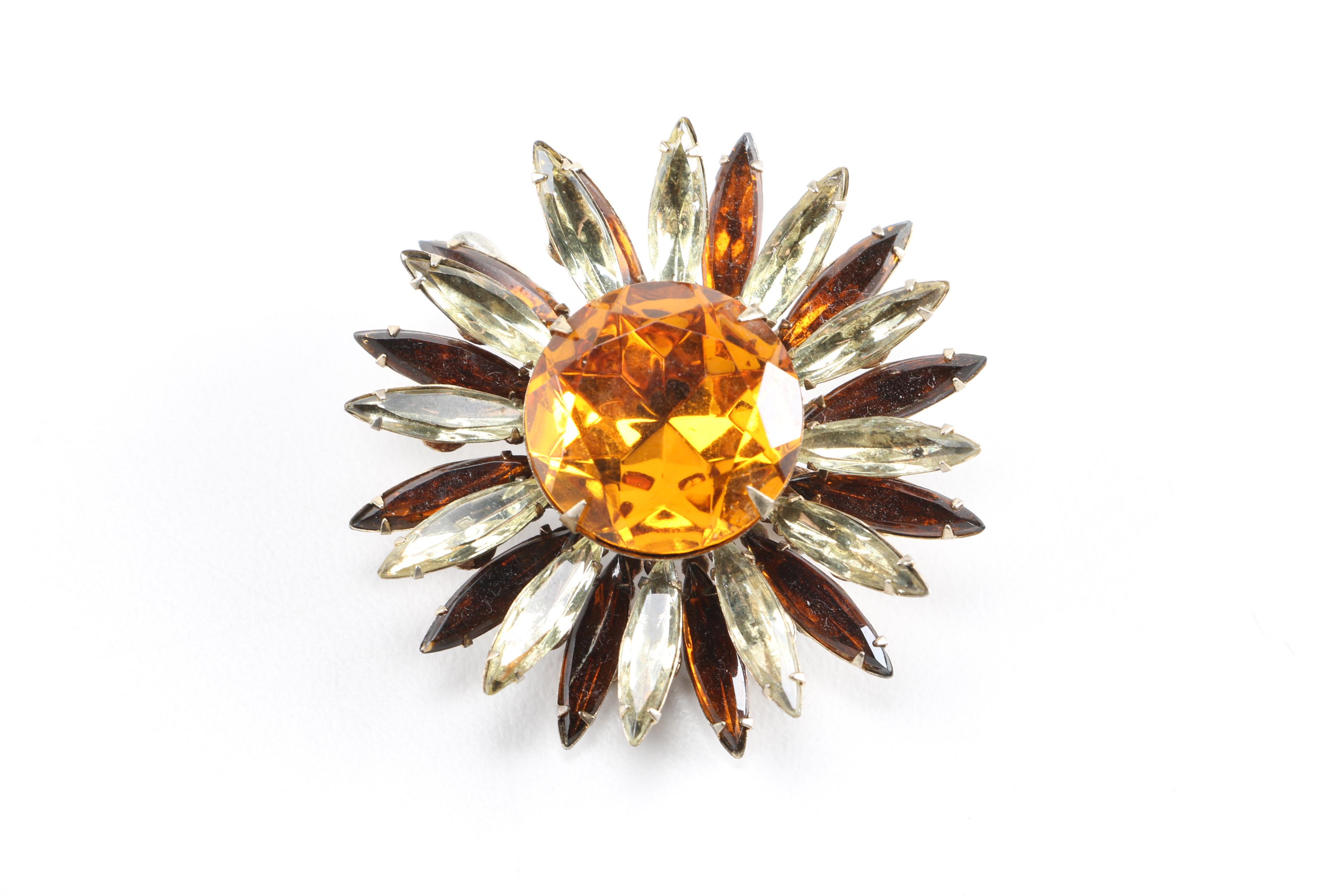 Assorted Costume Brooches