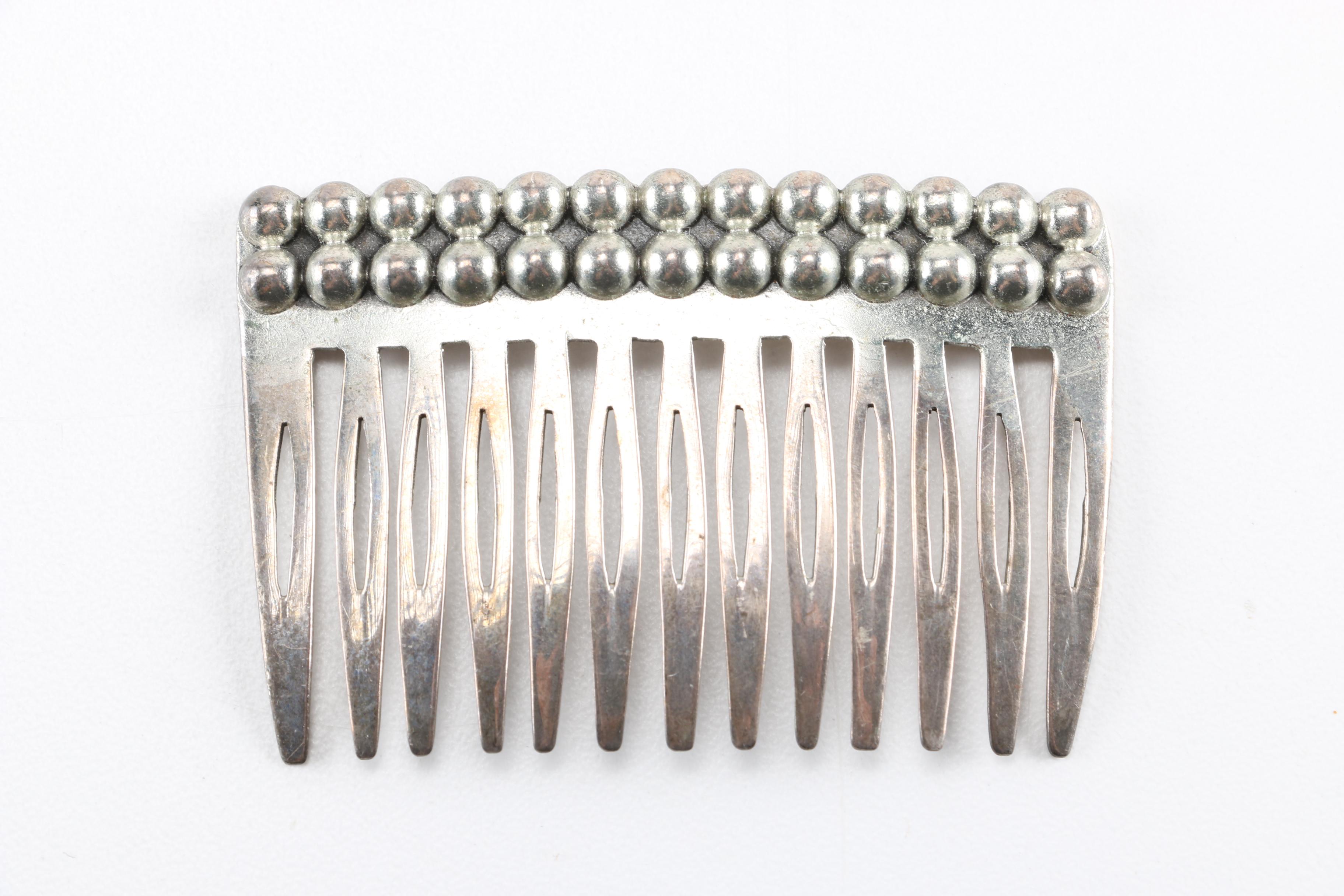 Pair of Sterling Silver Hair Picks