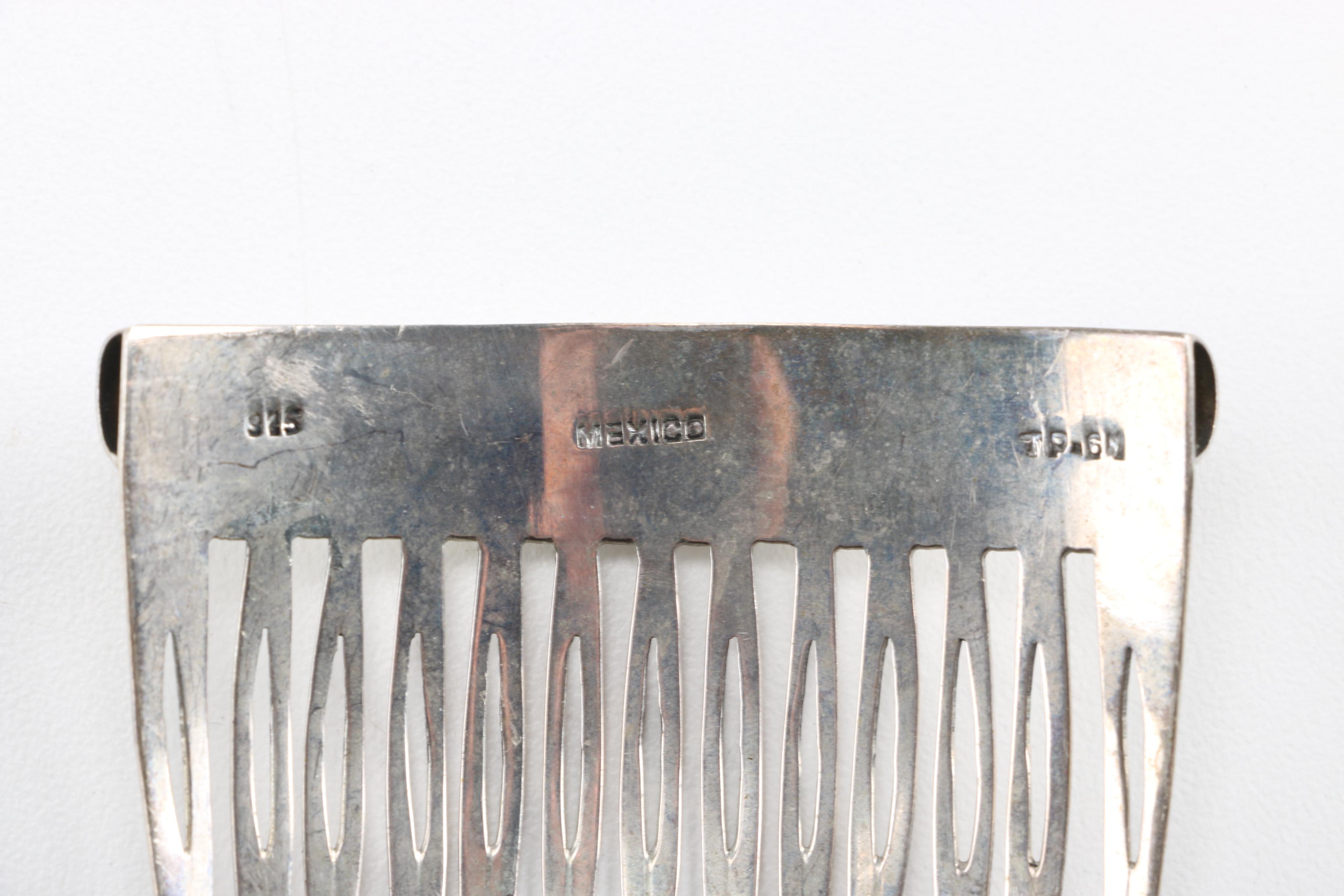 Pair of Sterling Silver Hair Picks