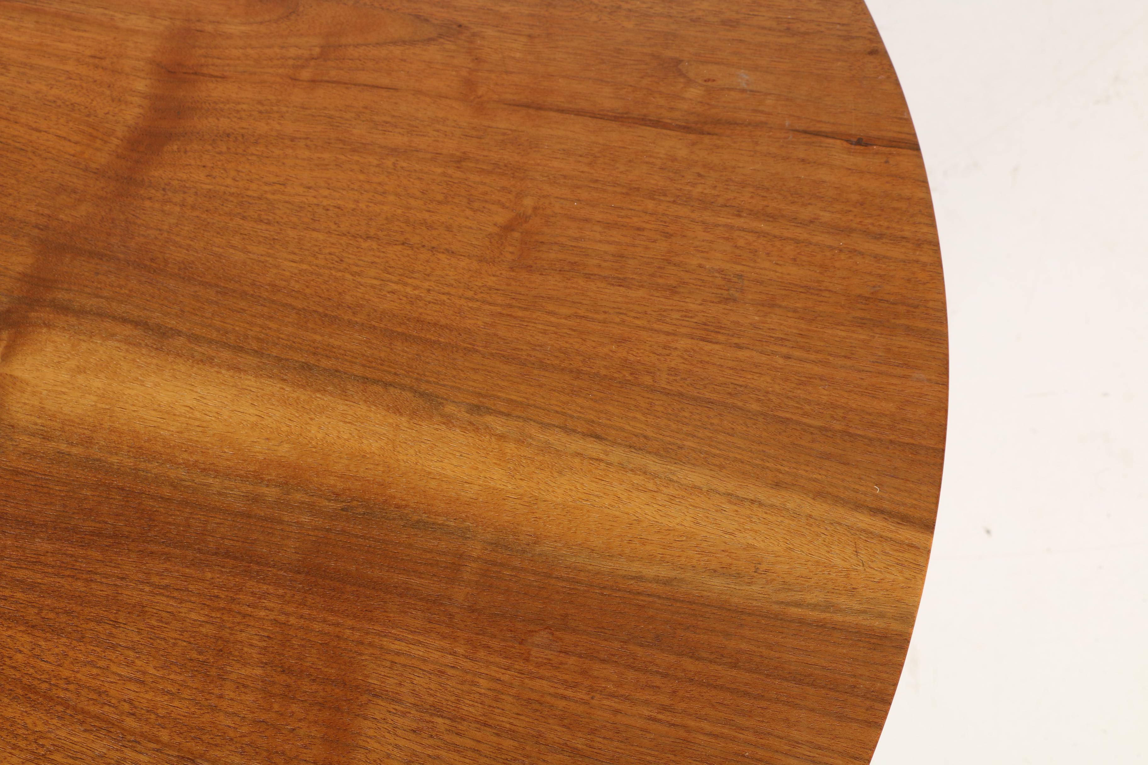 Vintage George Nakashima Round Pedestal Table With Provenance