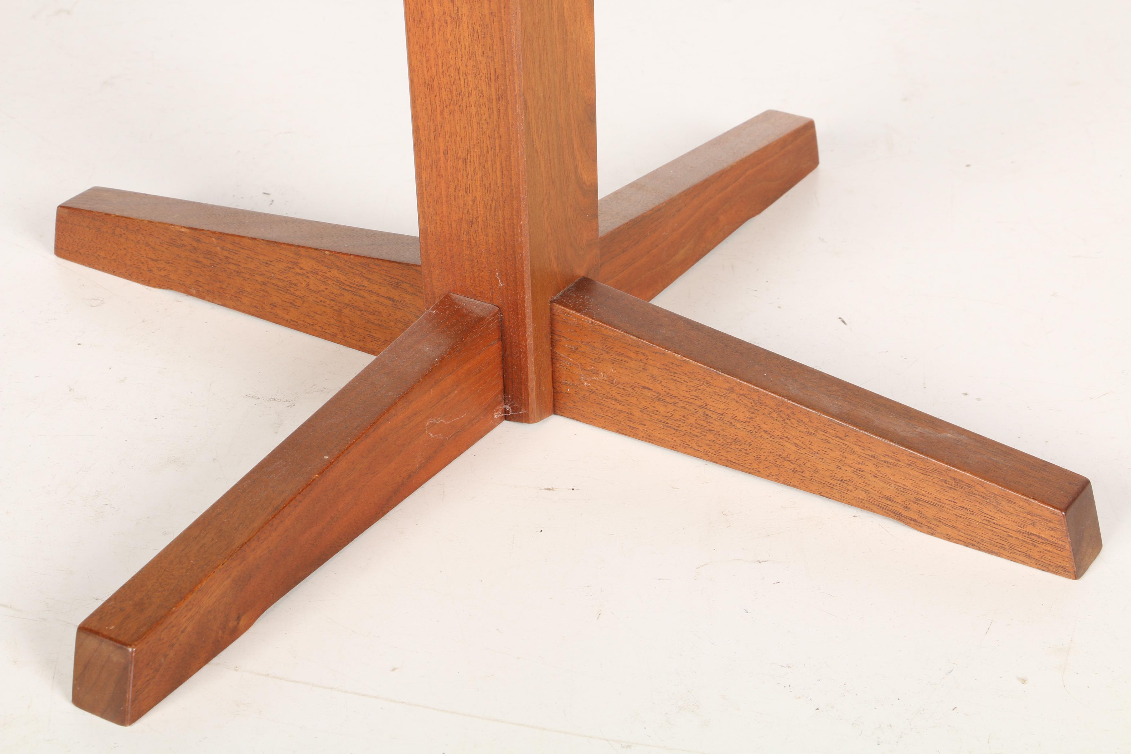 Vintage George Nakashima Round Pedestal Table With Provenance